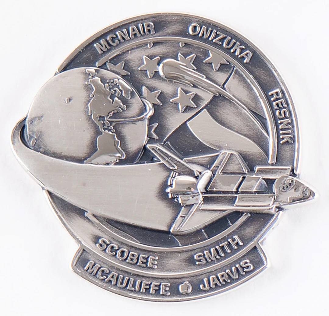 STS-51-L Unflown Robbins Medallion - From the Personal Collection