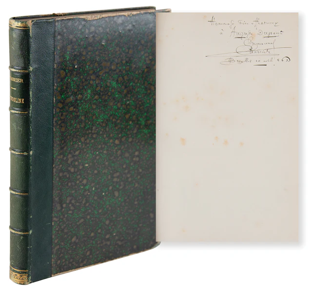 Emmanuel Chabrier Signed 1886 ‘Gwendoline’ Hardcover Piano-Vocal Score