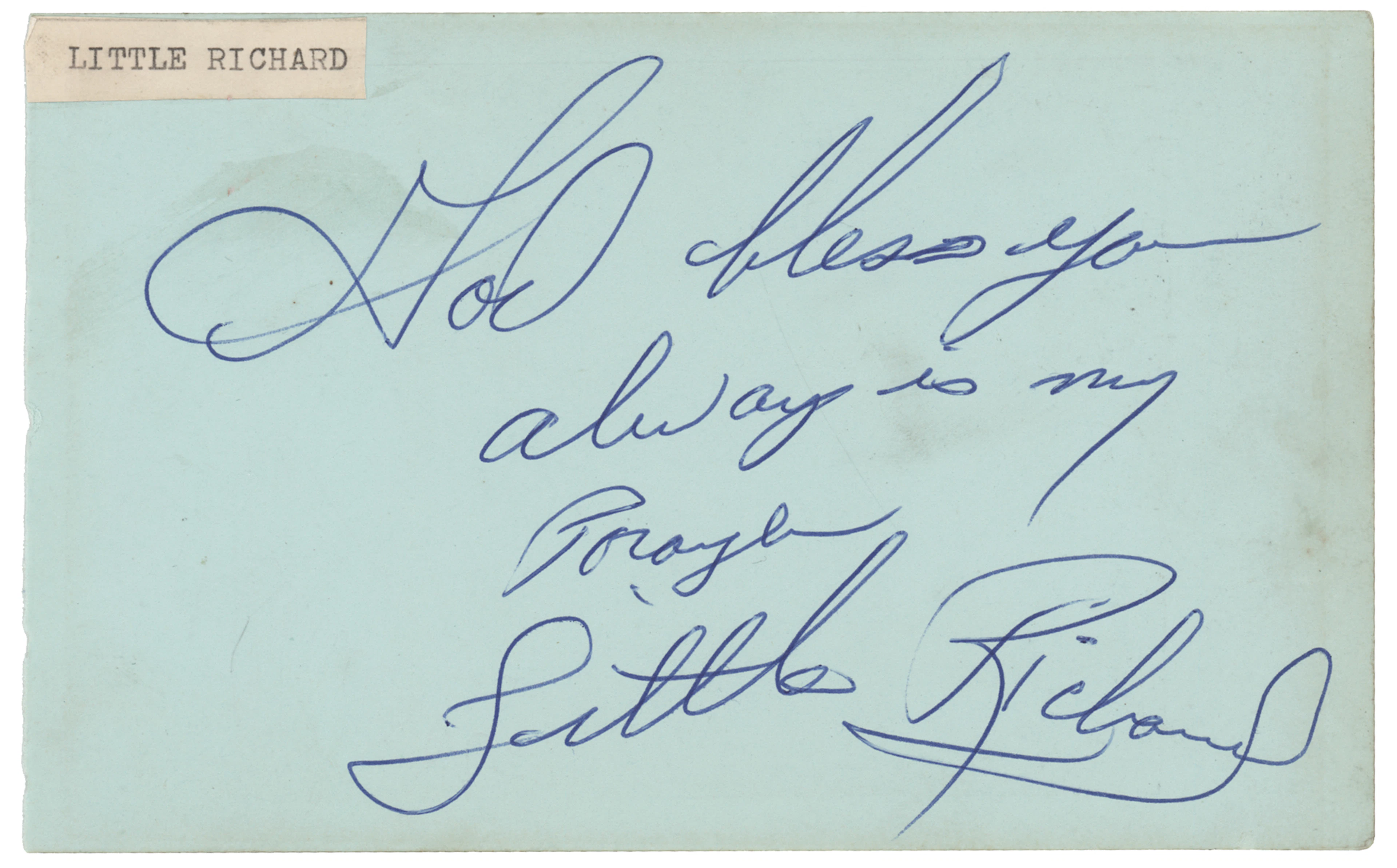 Little Richard Signature