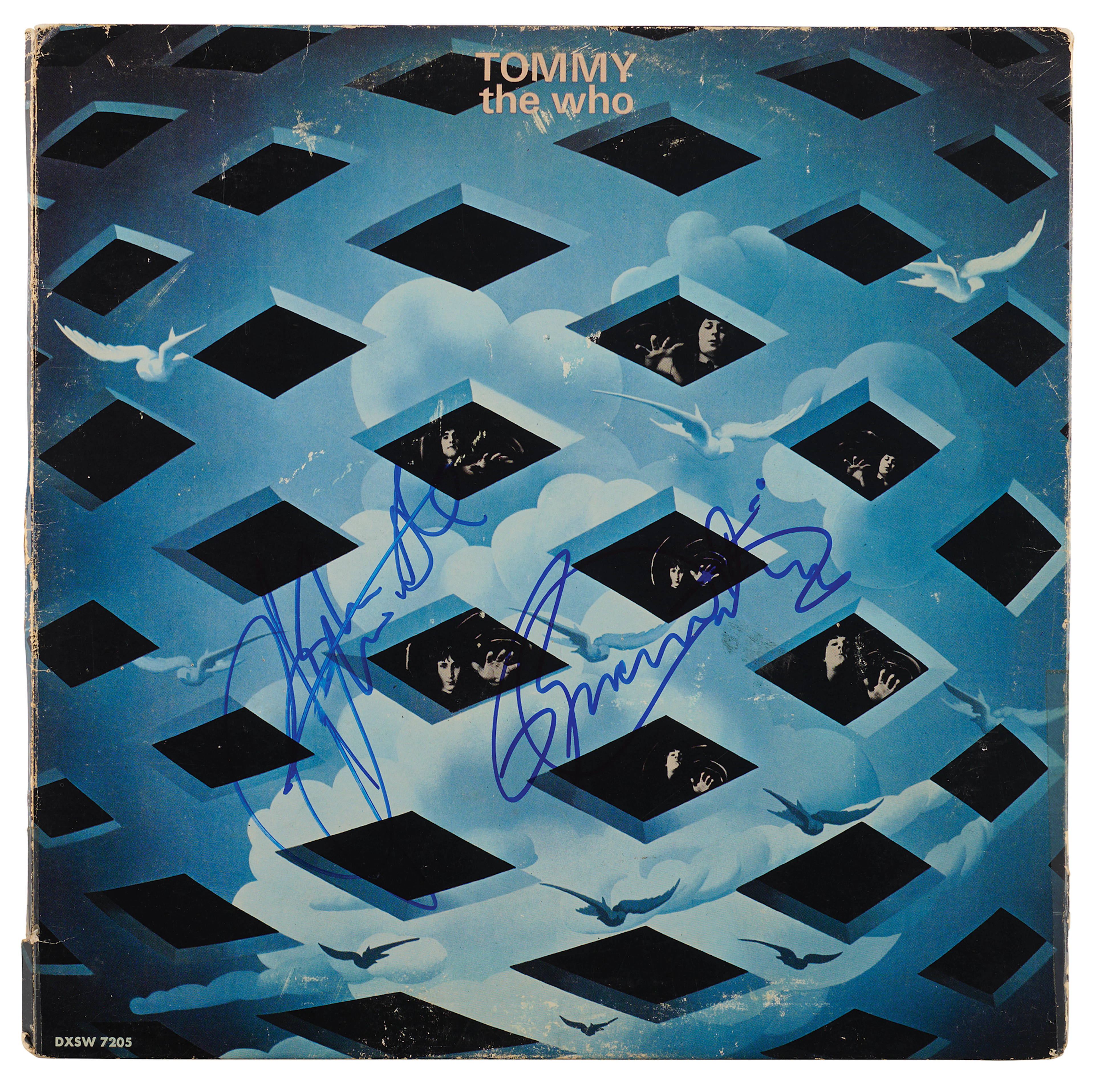 The Who: Daltrey and Entwistle Signed Album - Tommy