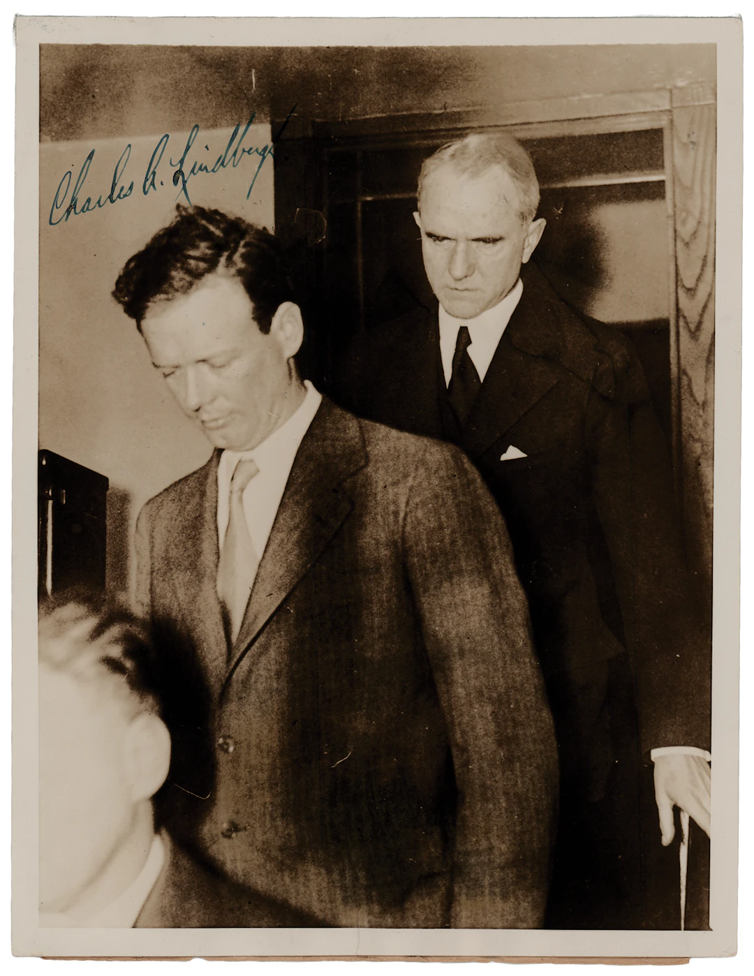 Charles Lindbergh Signed Photograph