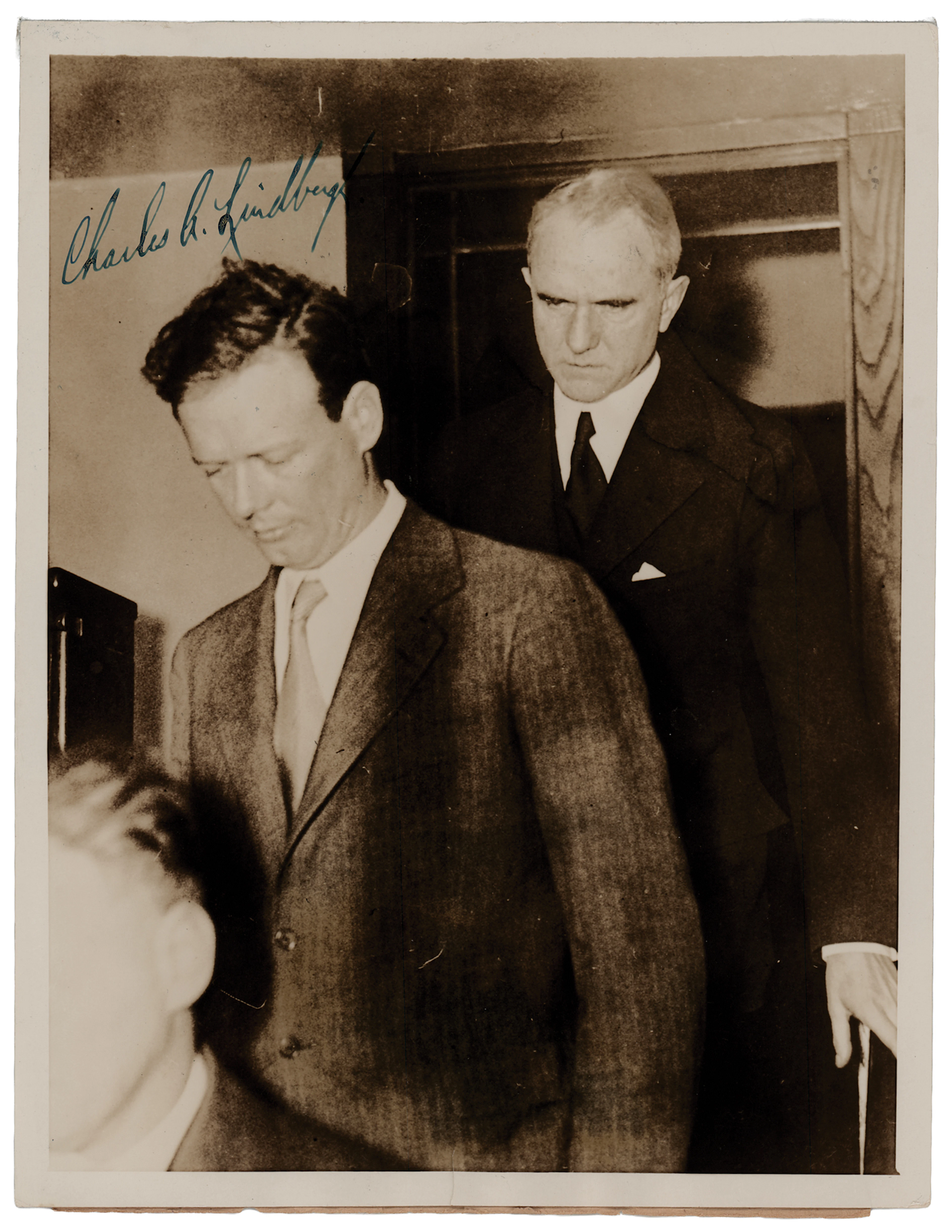 Charles Lindbergh Signed Photograph
