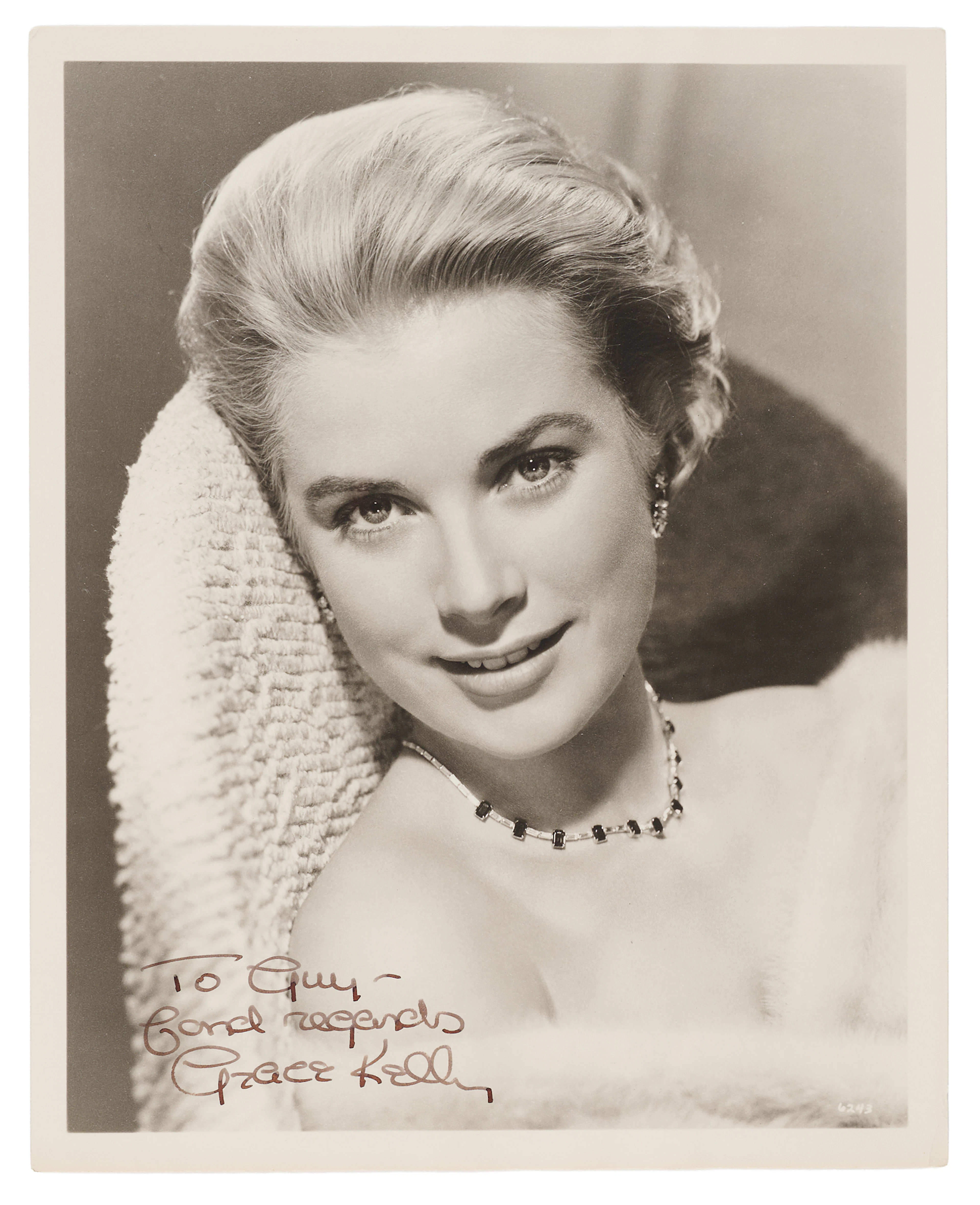 Grace Kelly Signed Photograph