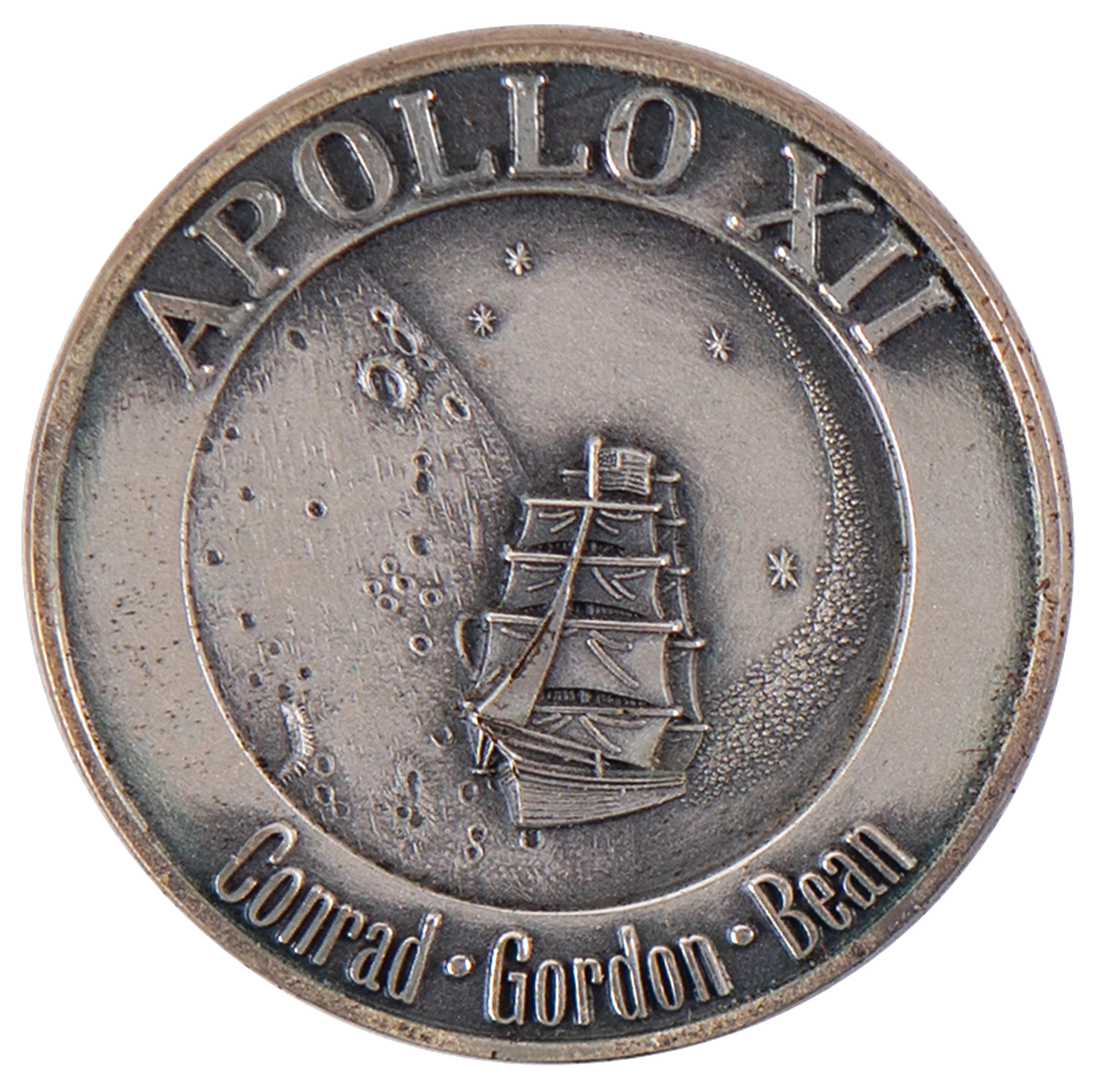 Apollo 12 Flown Robbins Medallion - From the Personal Collection of