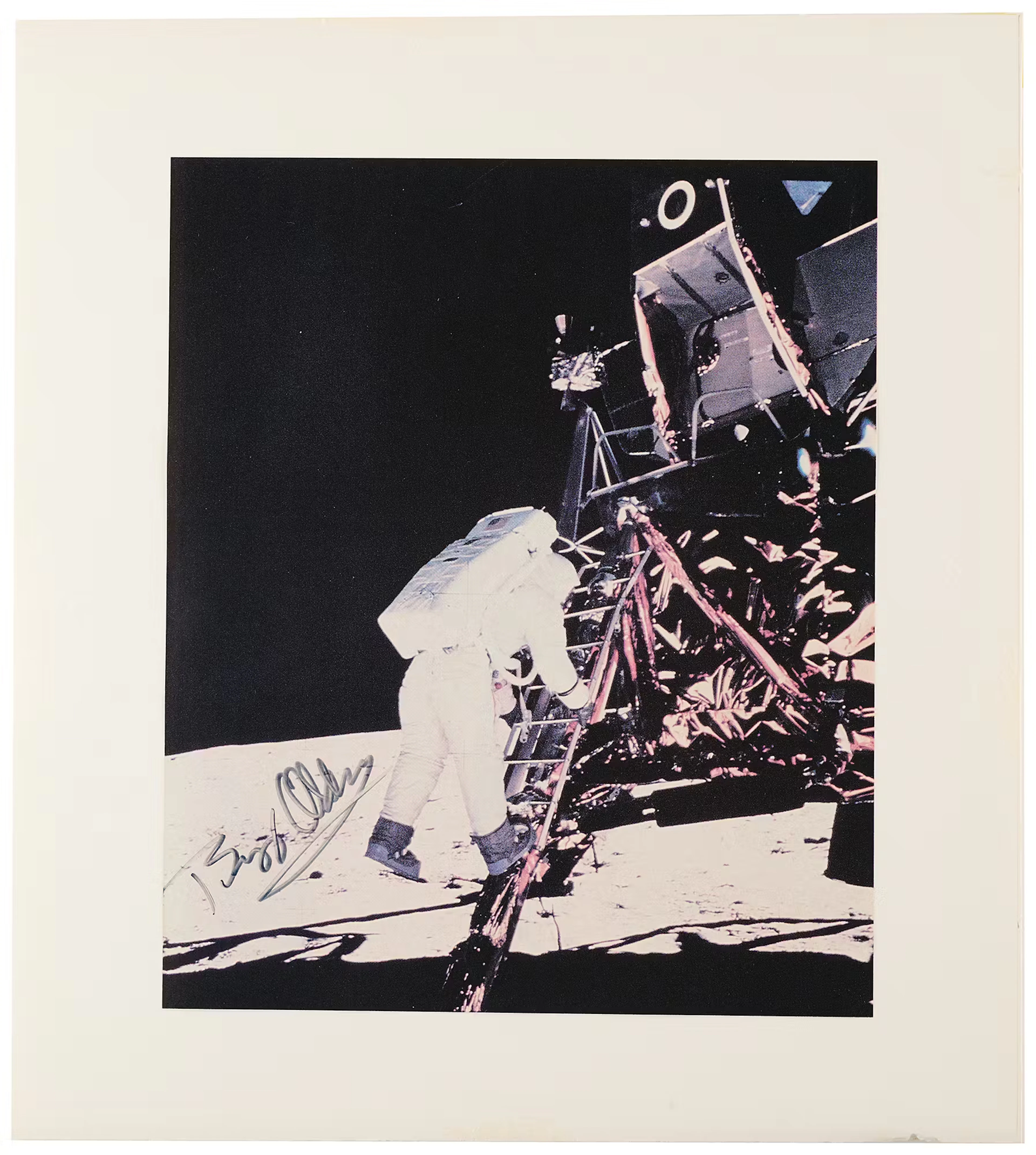 Buzz Aldrin Signed Photograph