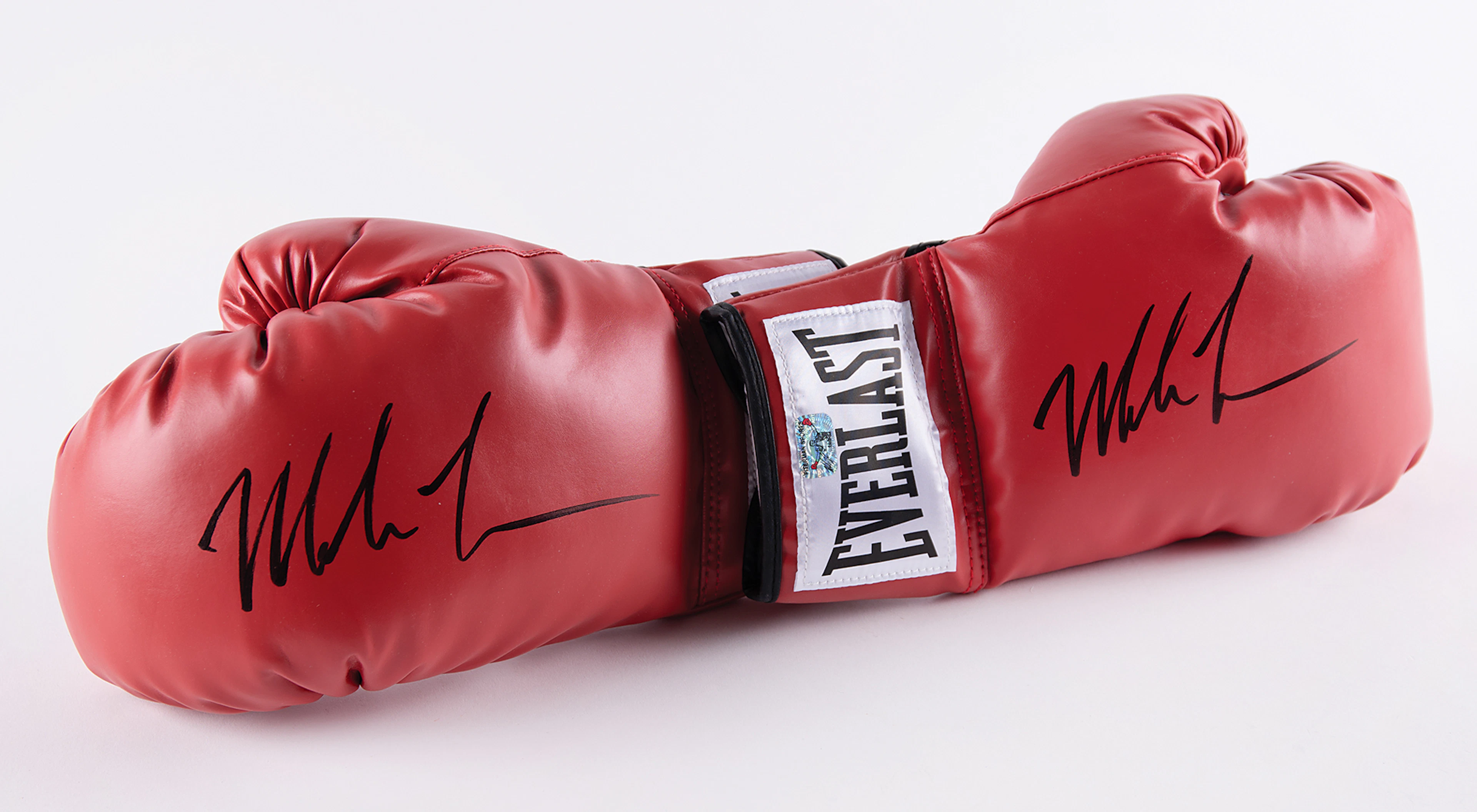 Mike Tyson Signed (2) Boxing Gloves