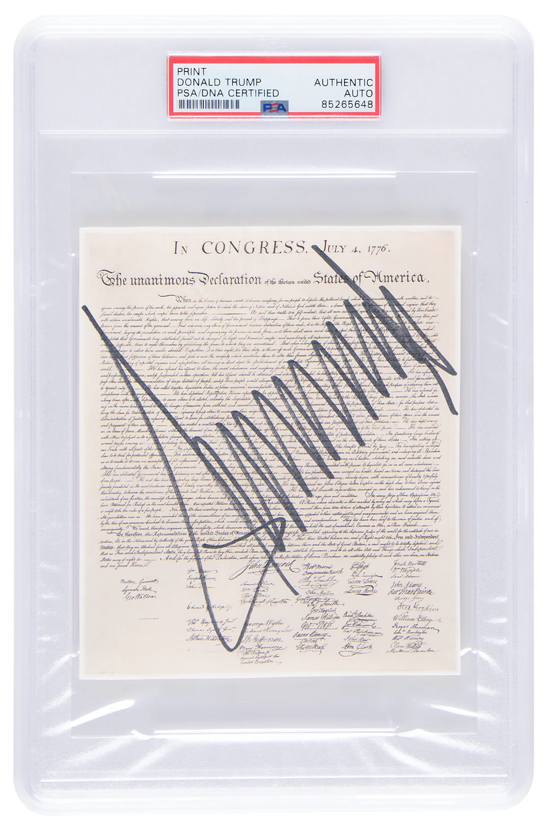 Donald Trump Signature