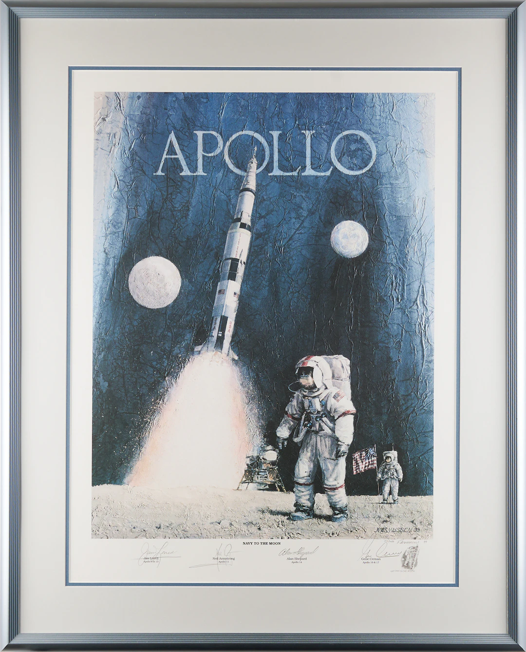 Apollo Commanders: Neil Armstrong, James Lovell, Alan Shepard, and