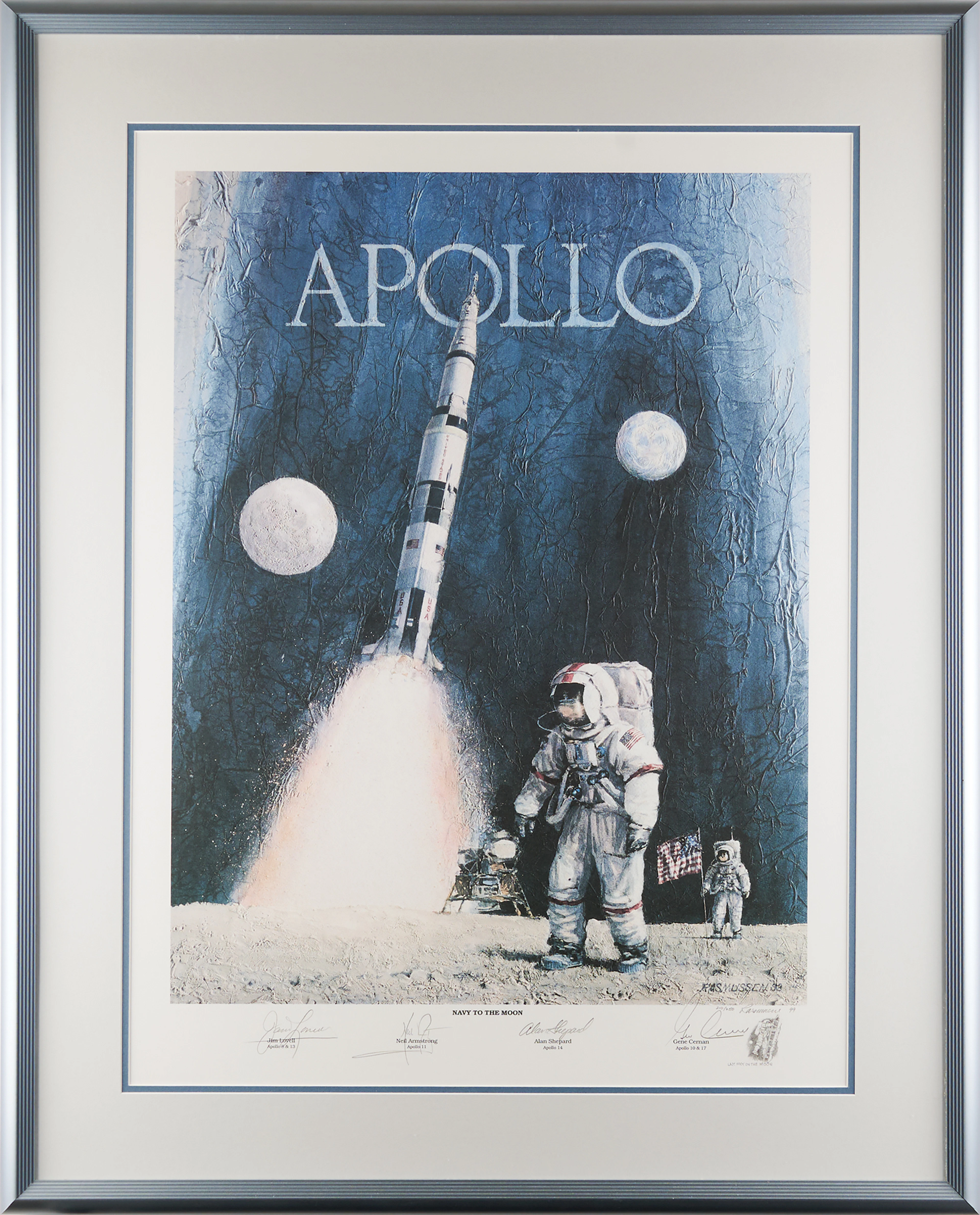 Apollo Commanders: Neil Armstrong, James Lovell, Alan Shepard, and