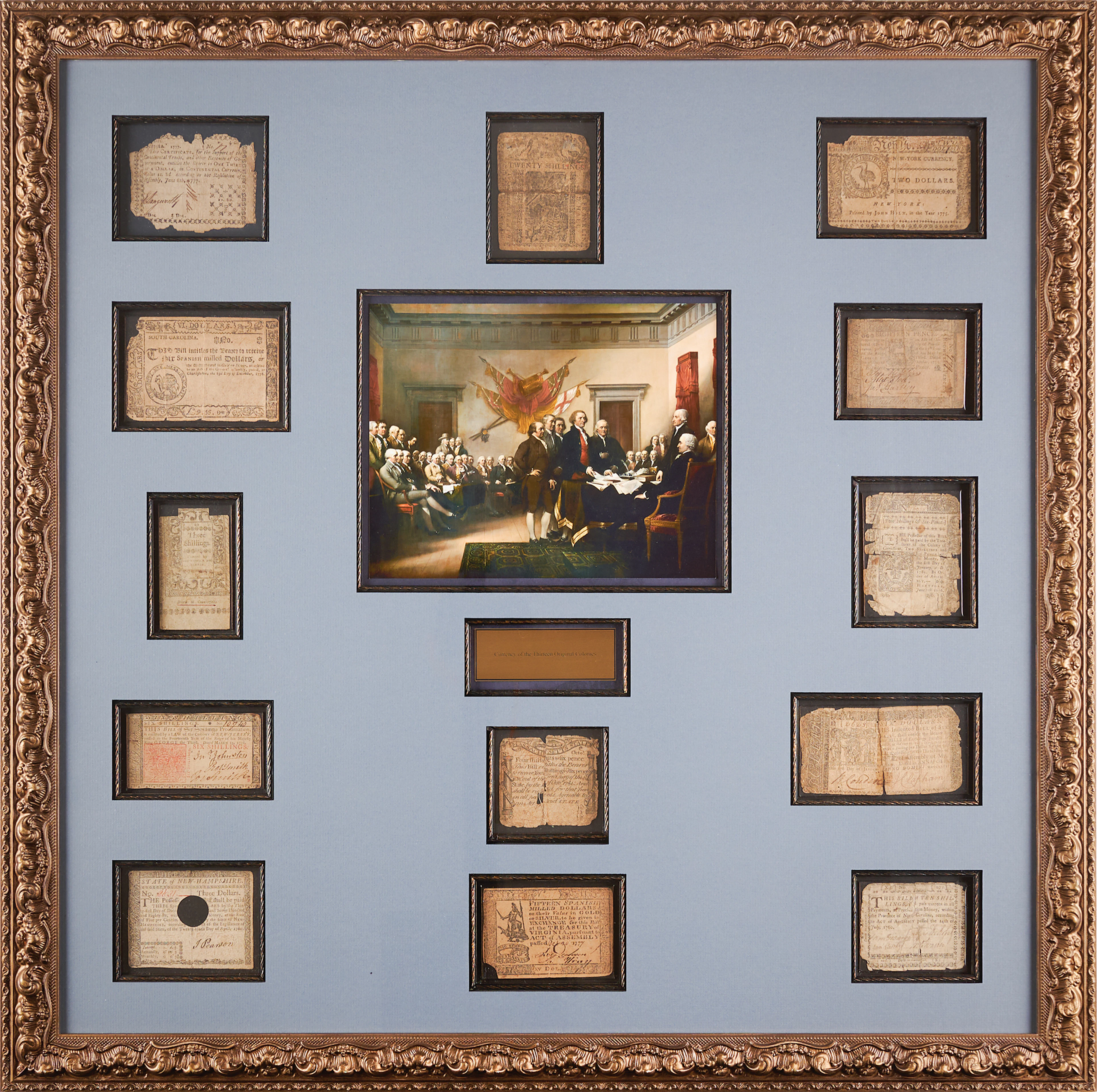 Colonial Currency of the Thirteen Colonies