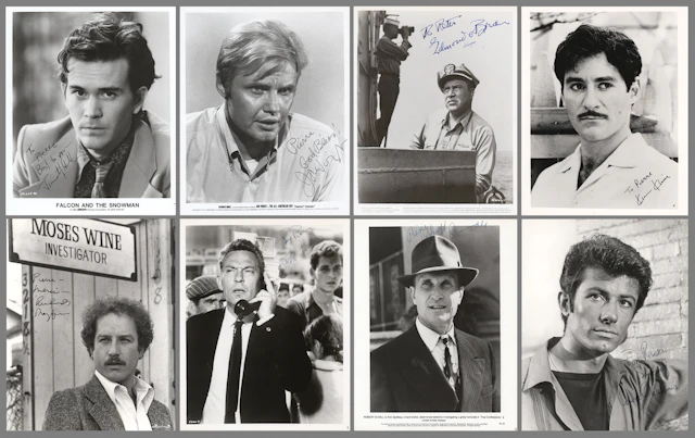 Academy Award-Winning Actors (8) Signed Photographs with Dreyfuss