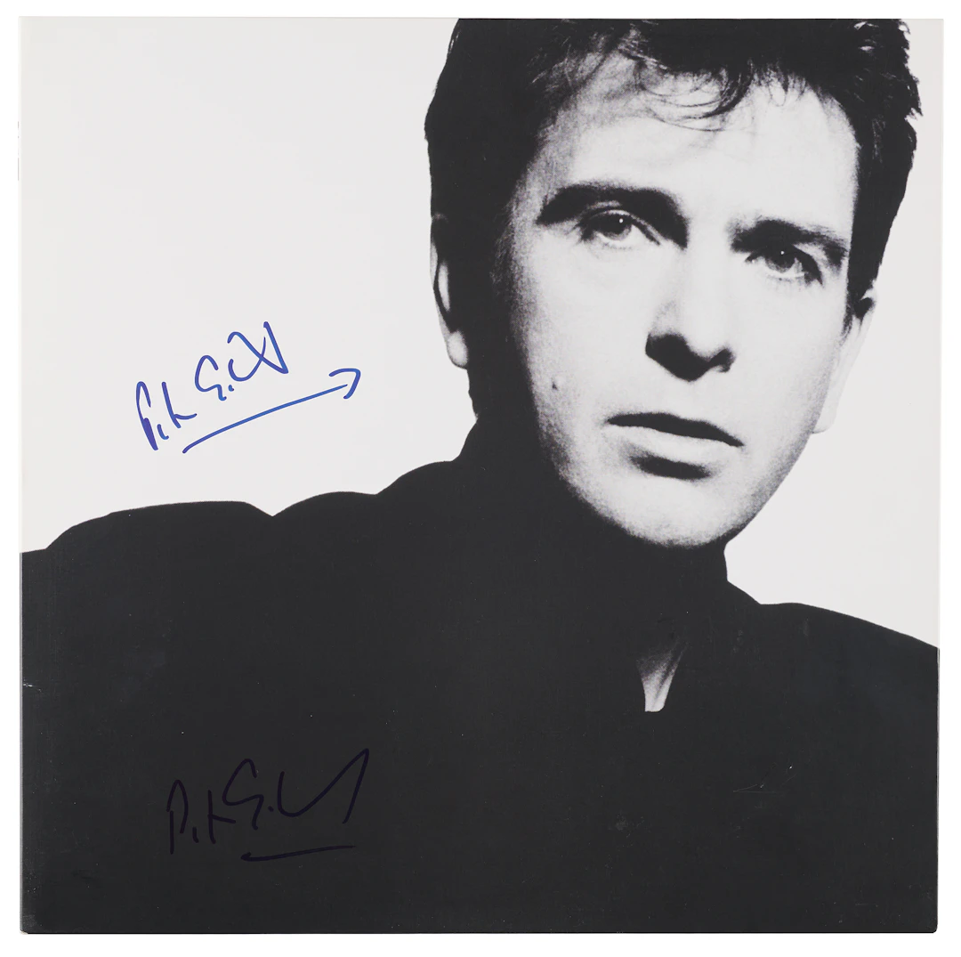 Peter Gabriel Signed Album - So