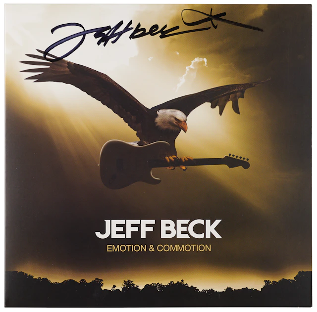 Jeff Beck Signed Album - Emotion & Commotion