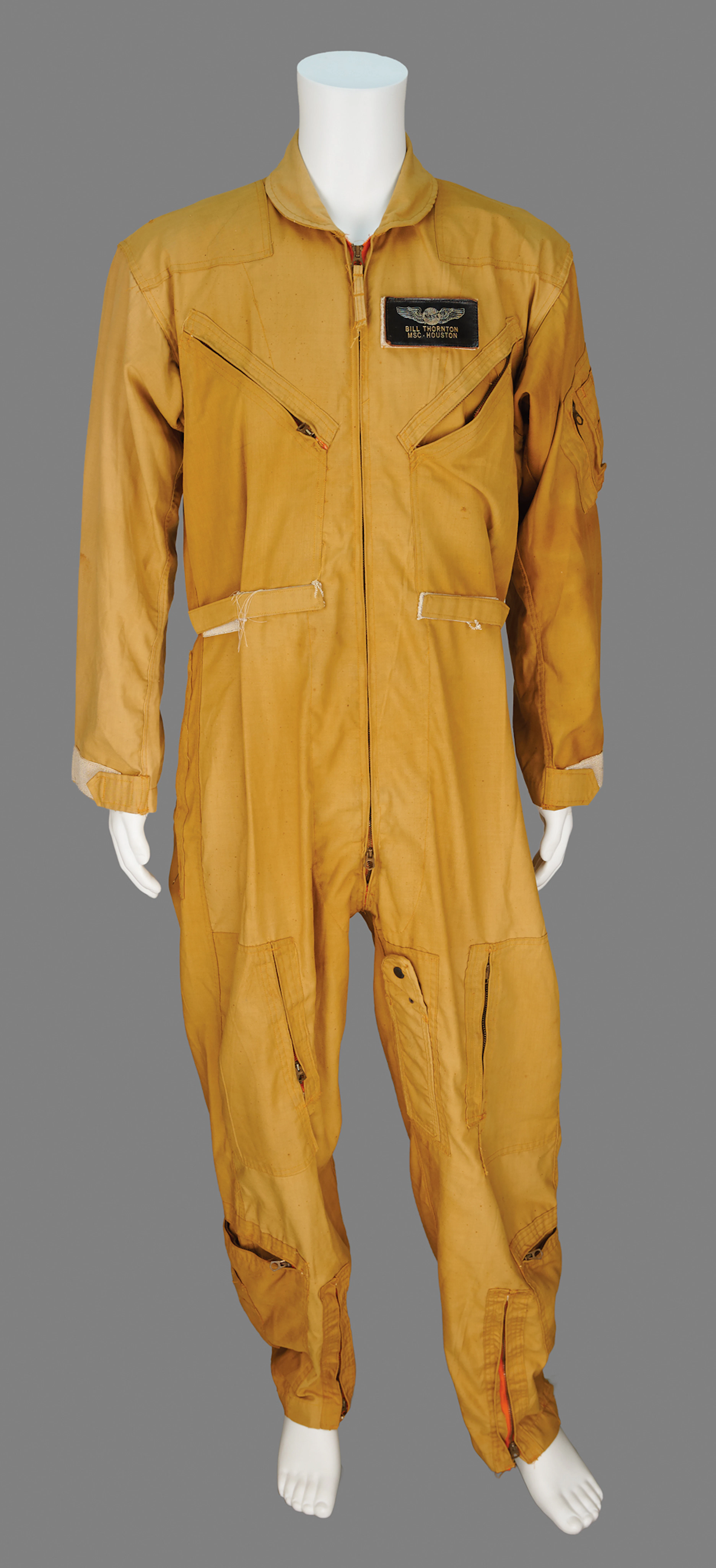 Apollo-Era NASA-Issued 'Mustard Yellow' Flight Suit - From the Personal