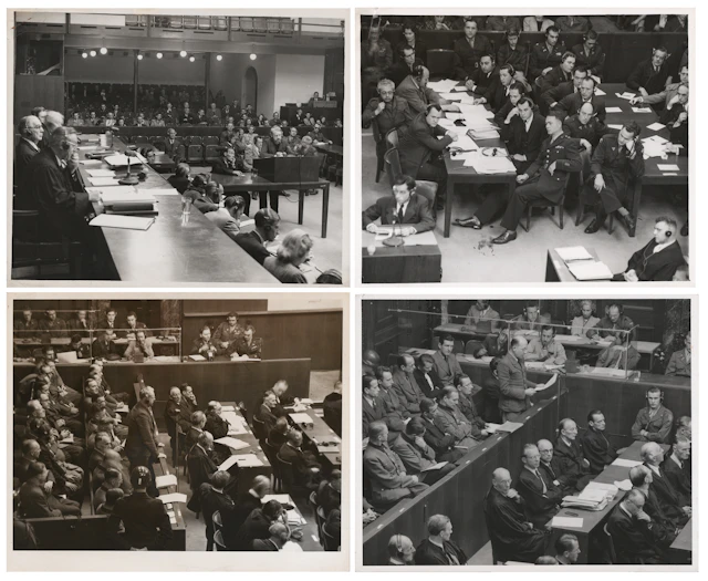 Nuremberg Doctors' Trial: (4) Original Press Photographs