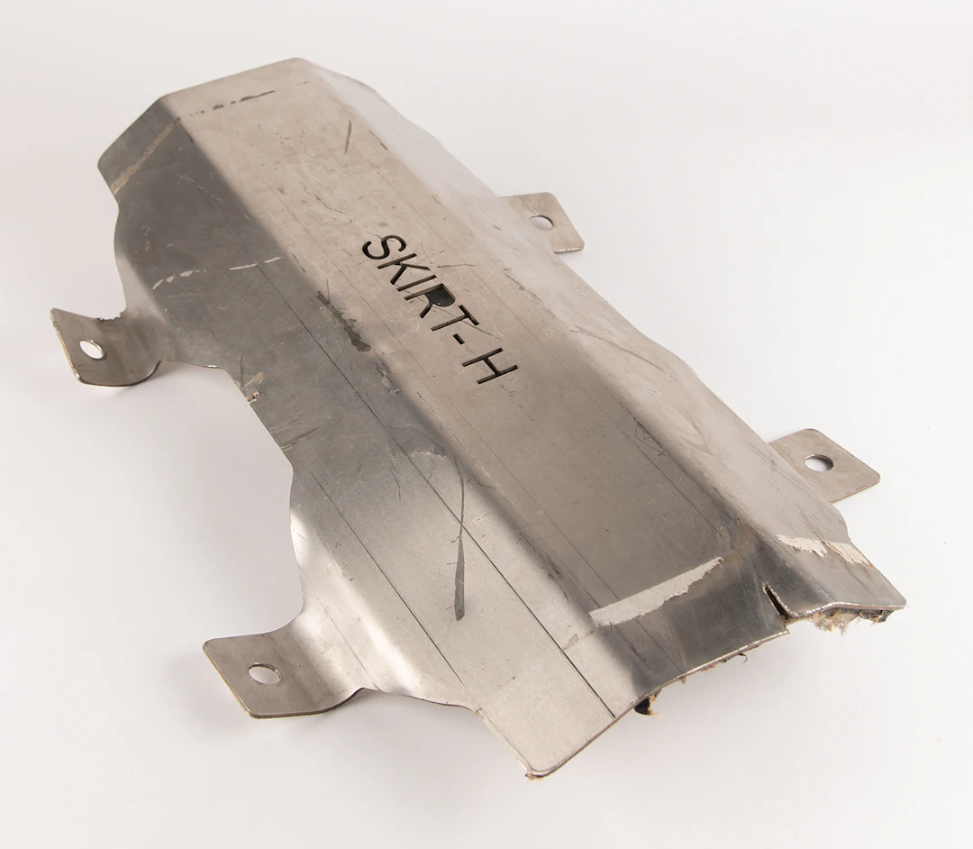SpaceX Starship SN8 Flown 'SKIRT-H' Panel