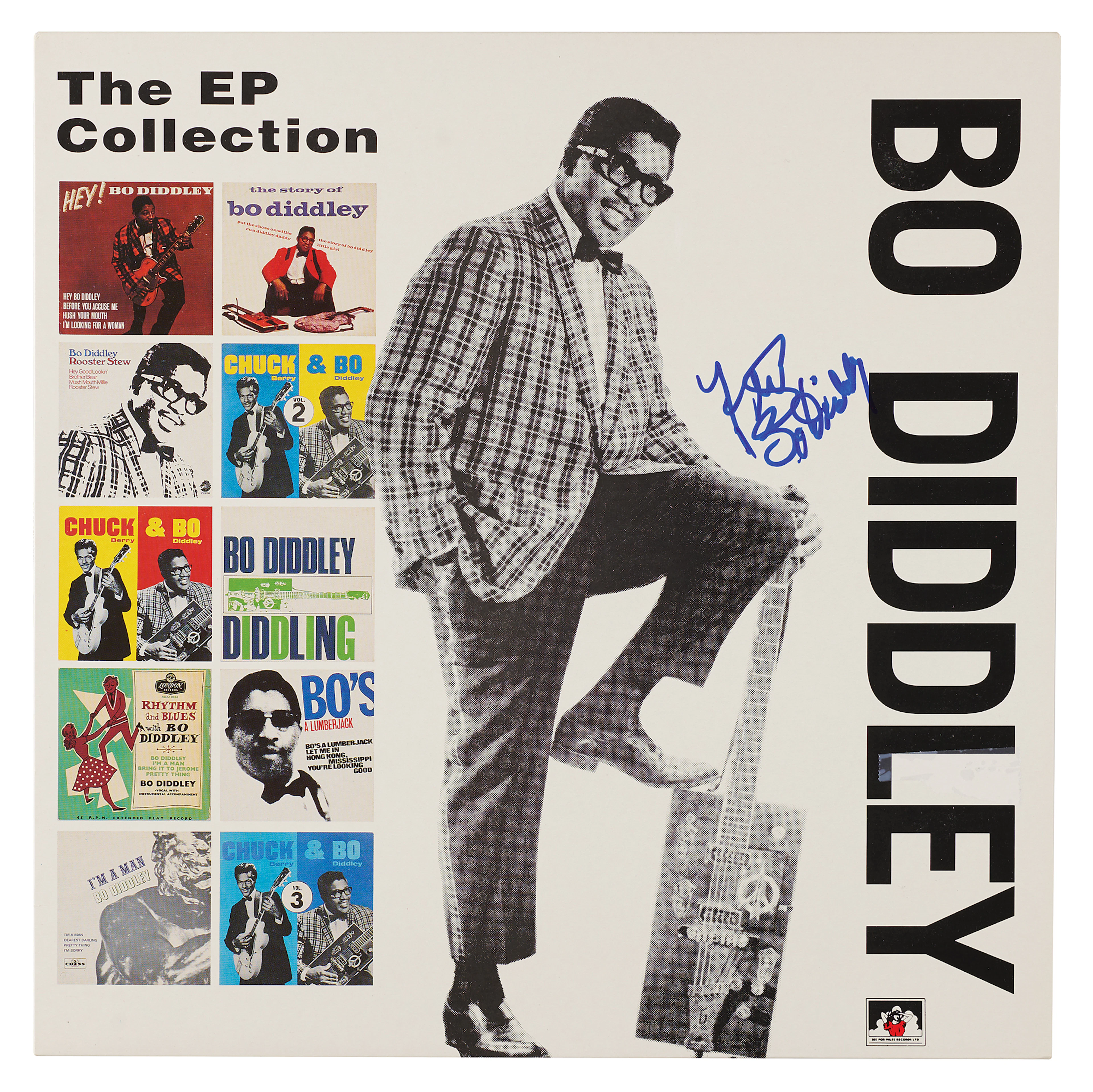 Bo Diddley Signed Album - The EP Collection