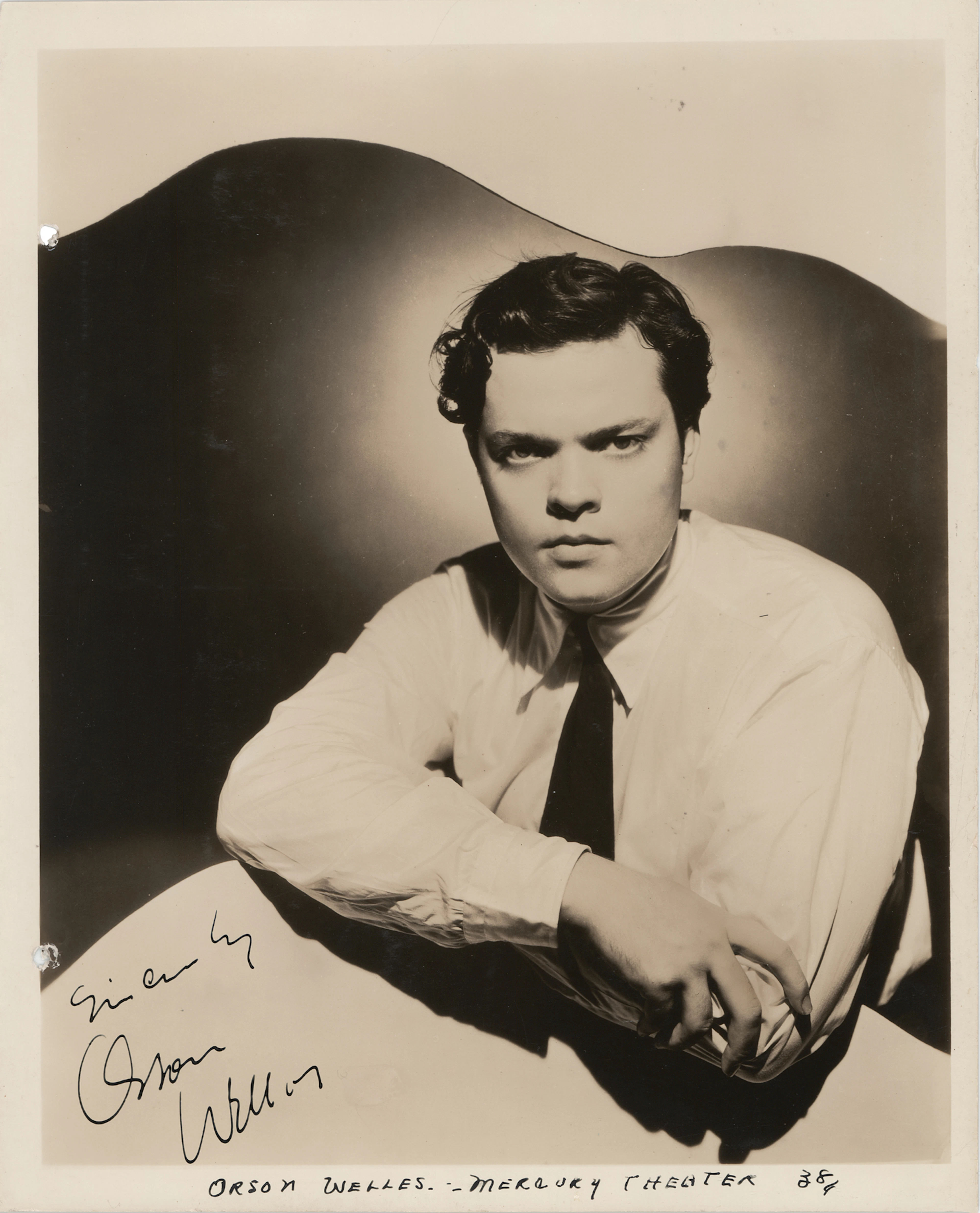 Orson Welles Signed Photograph