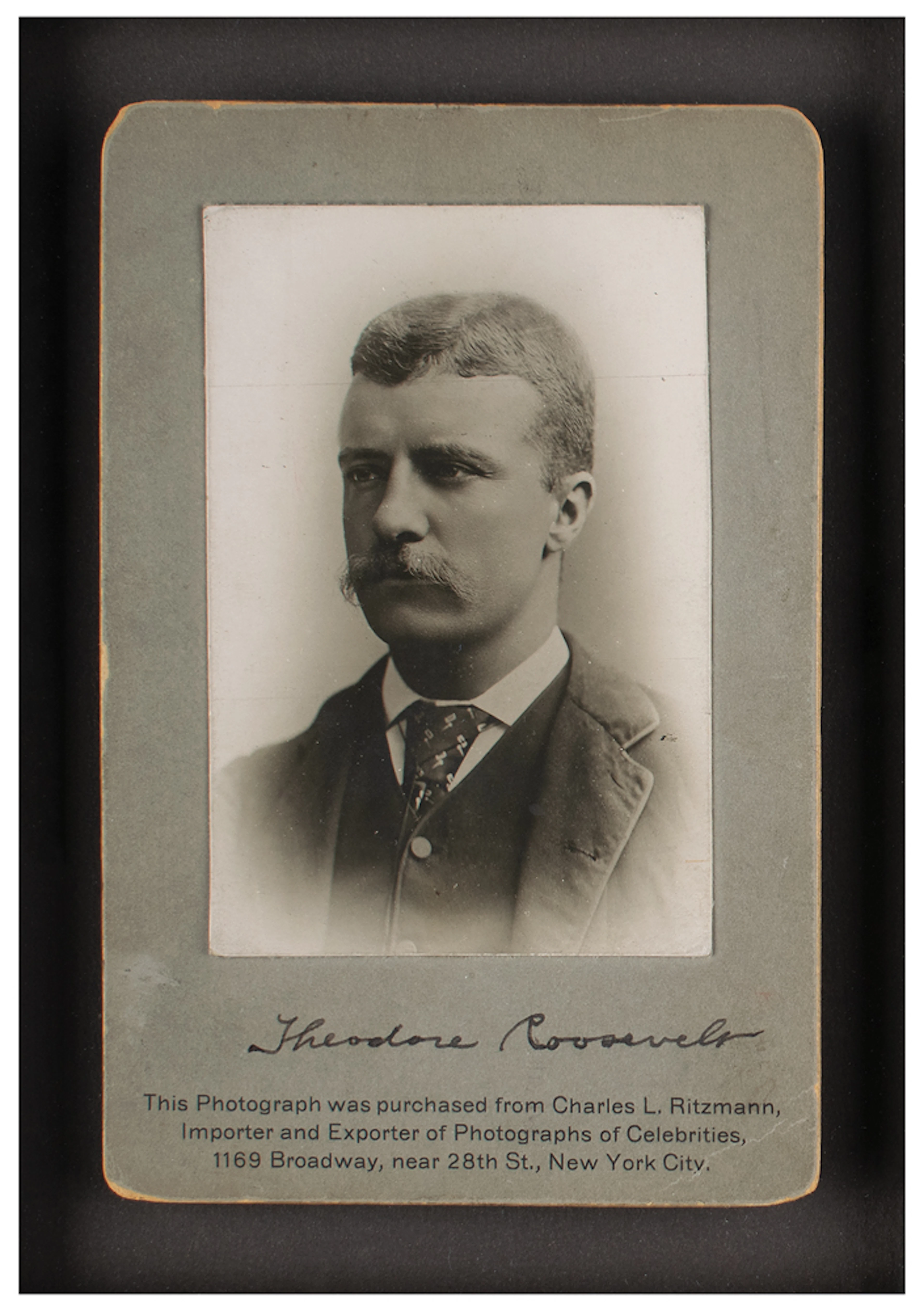 Theodore Roosevelt Signed Photograph