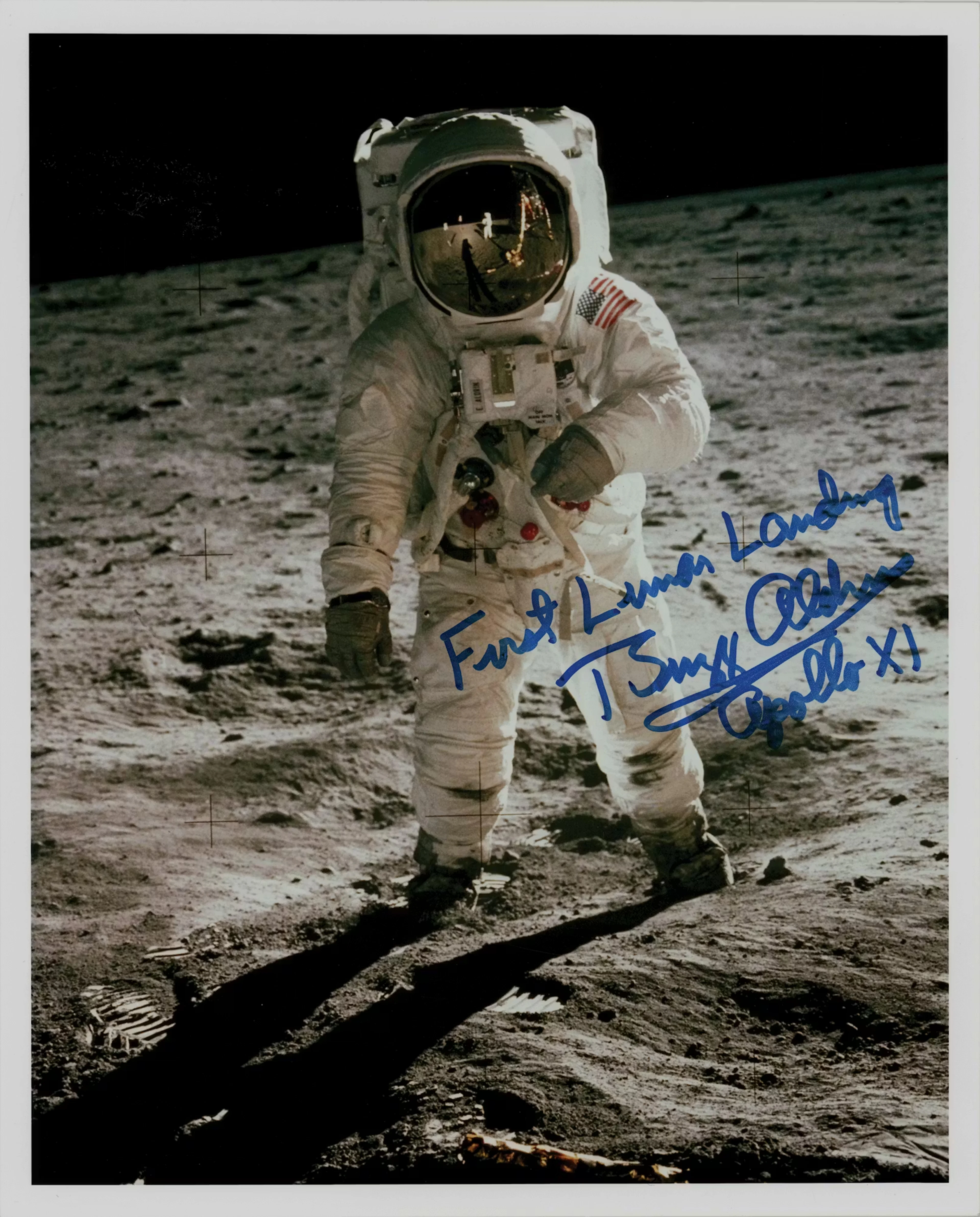 Buzz Aldrin Signed Photograph