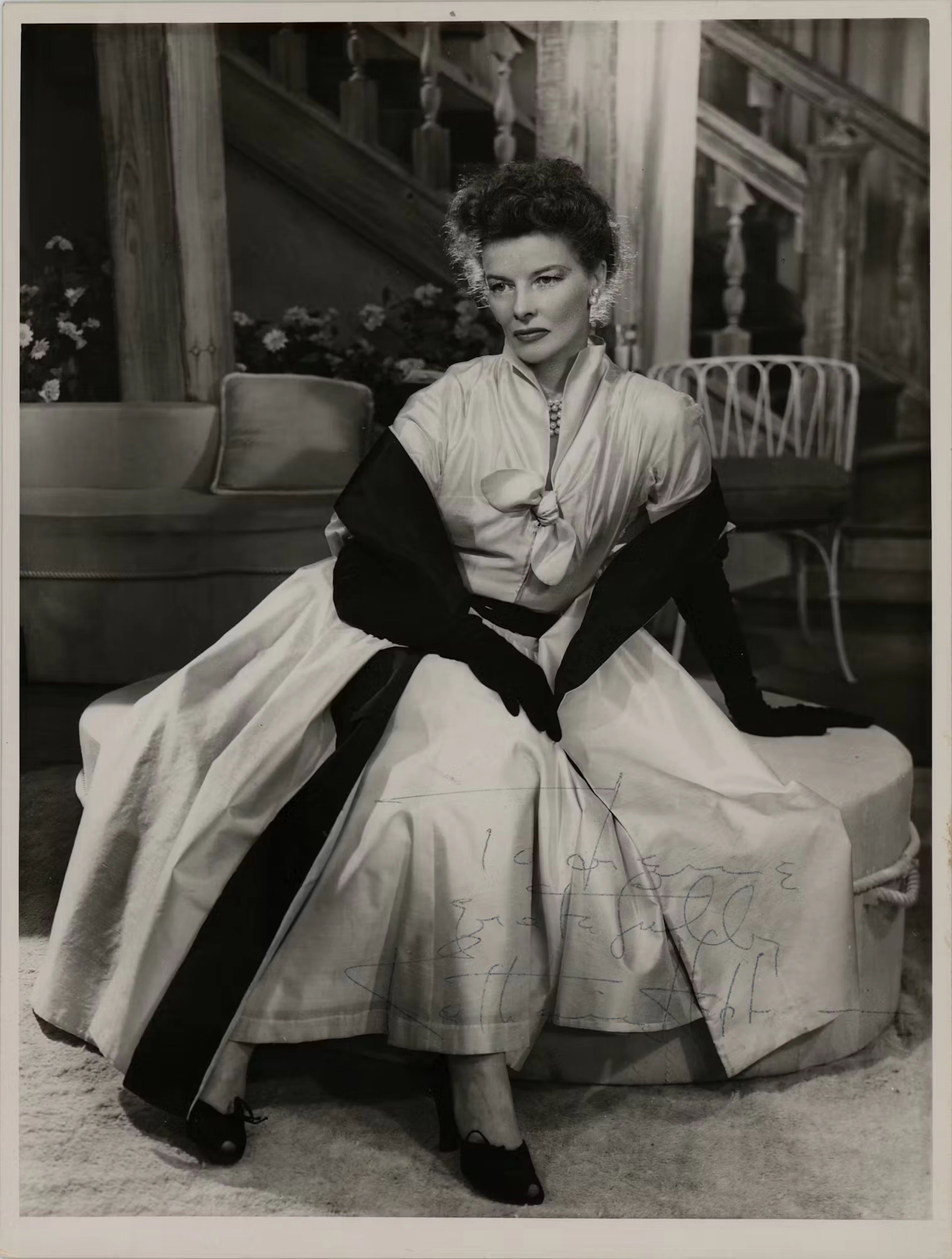 Katharine Hepburn Signed Photograph