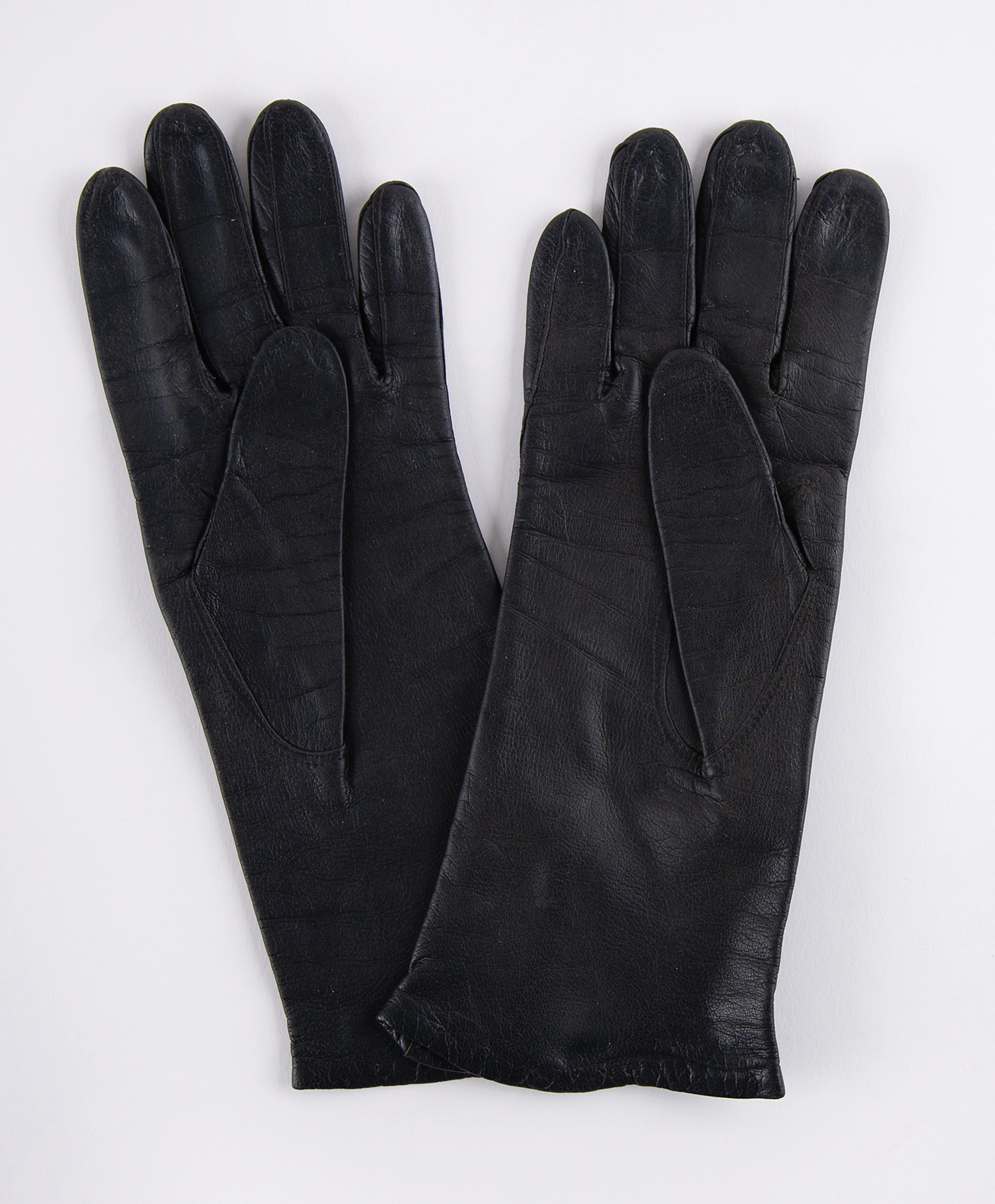 Jacqueline Kennedy's Personally-Owned Pair of Black Kid Leather Gloves
