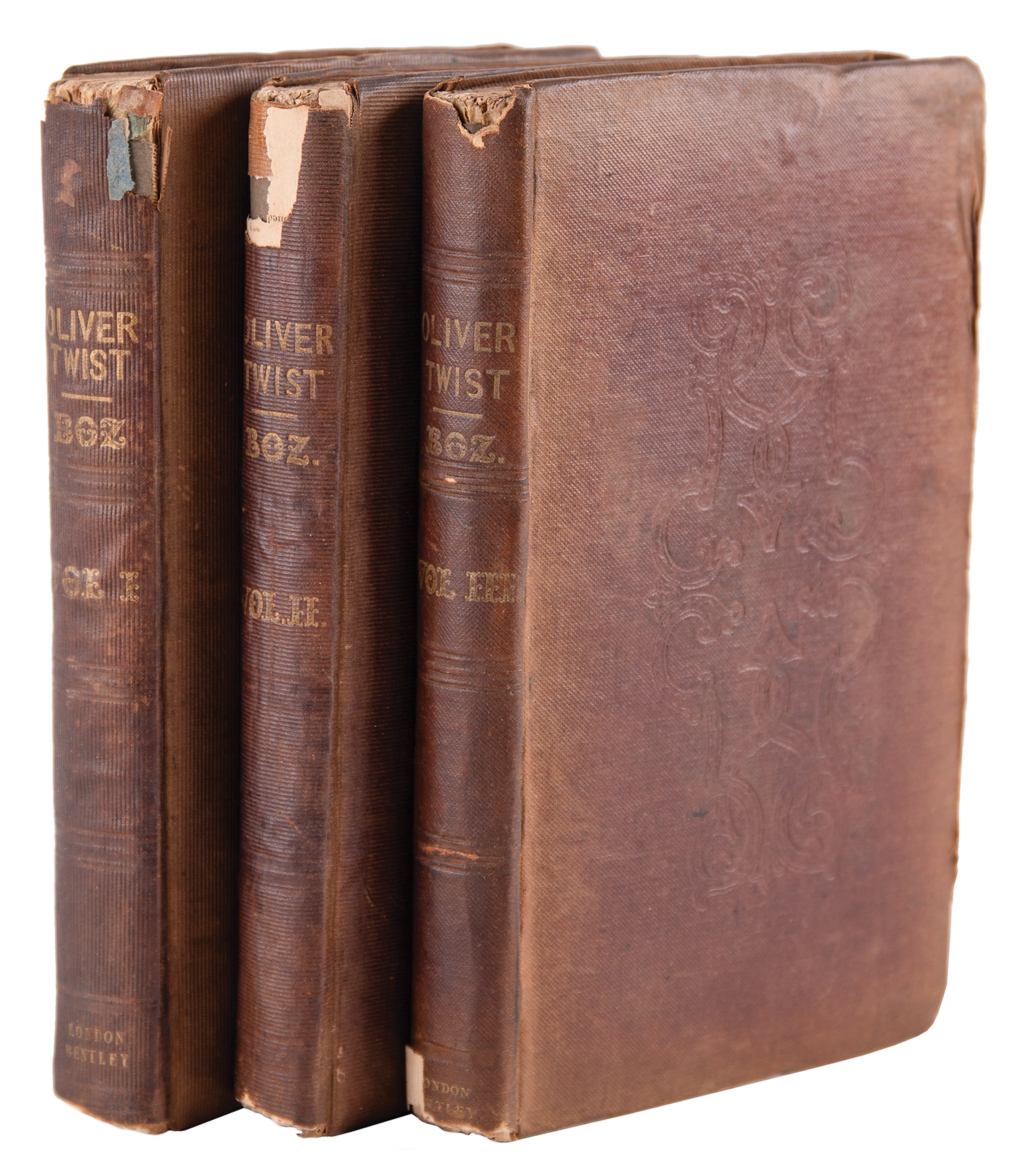 Charles Dickens: Oliver Twist; or, The Parish Boy's Progress (First