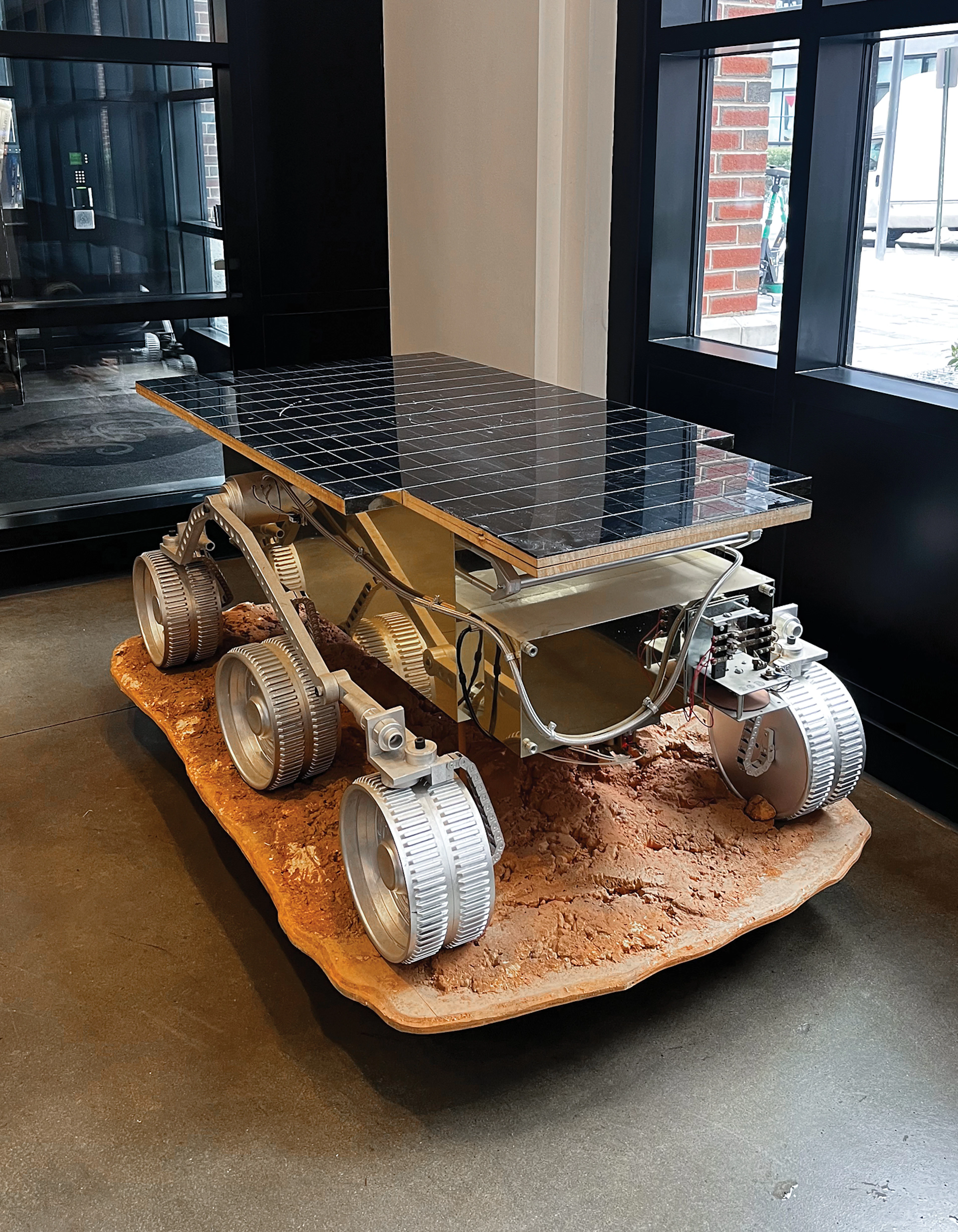 Mars Rover Exhibition Model
