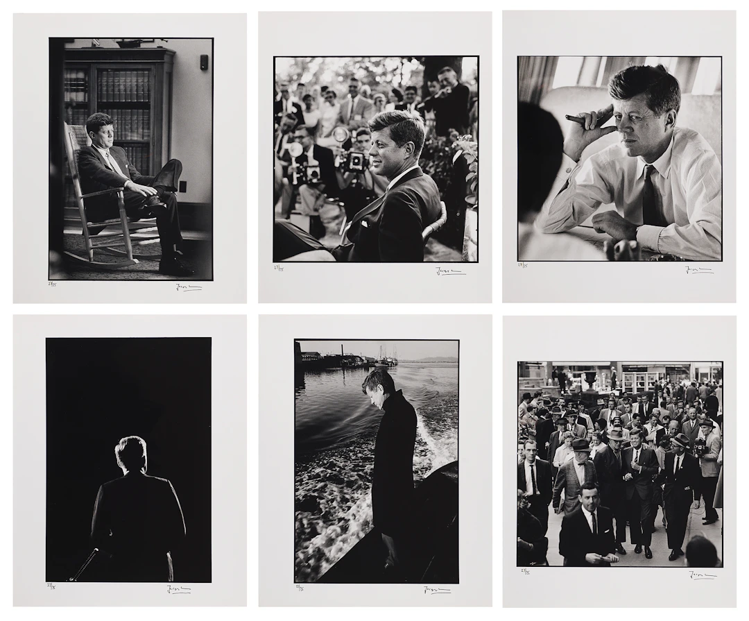 The Kennedy Collection: Jacques Lowe Multi-Signed Photographic Suite