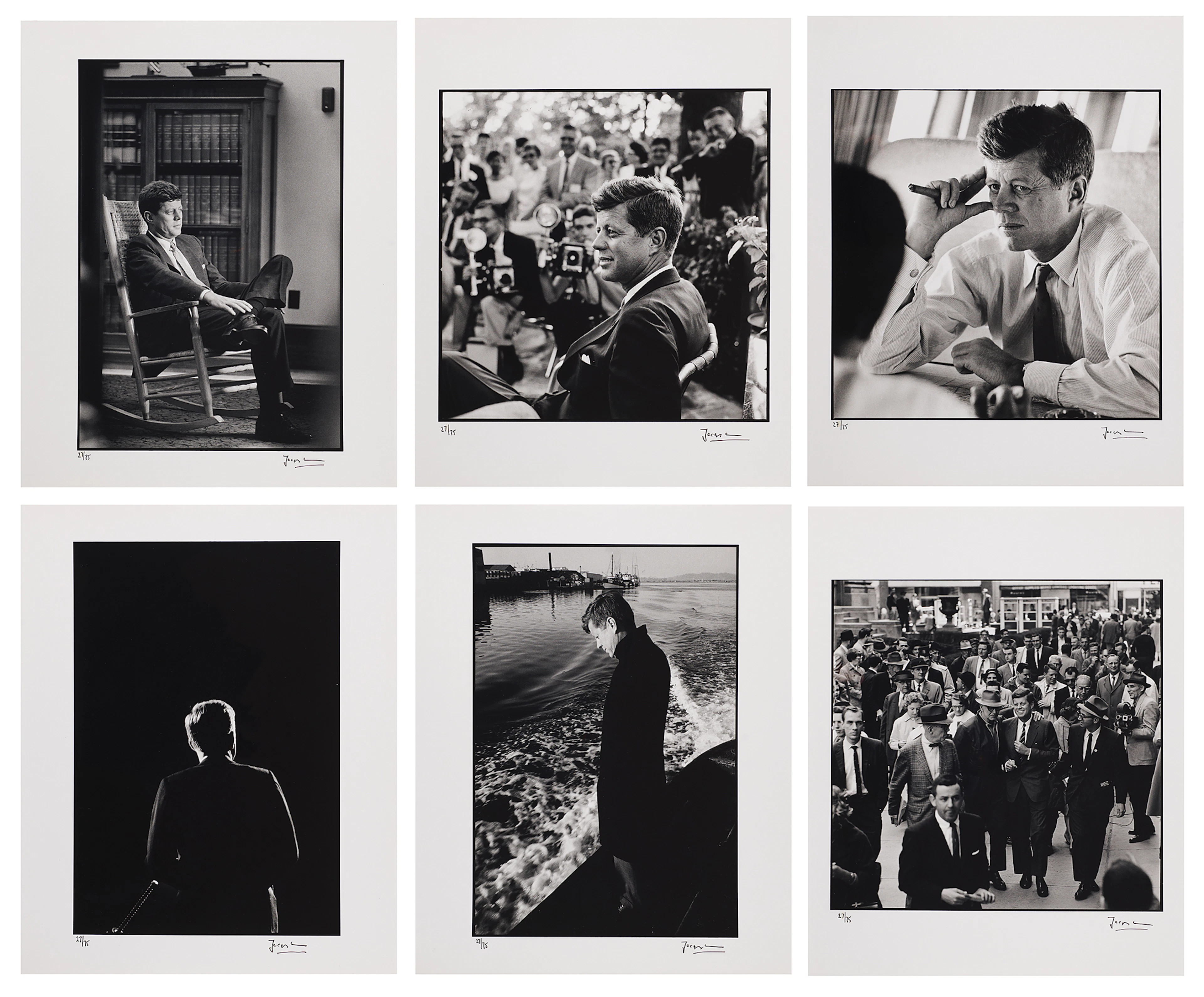 The Kennedy Collection: Jacques Lowe Multi-Signed Photographic Suite