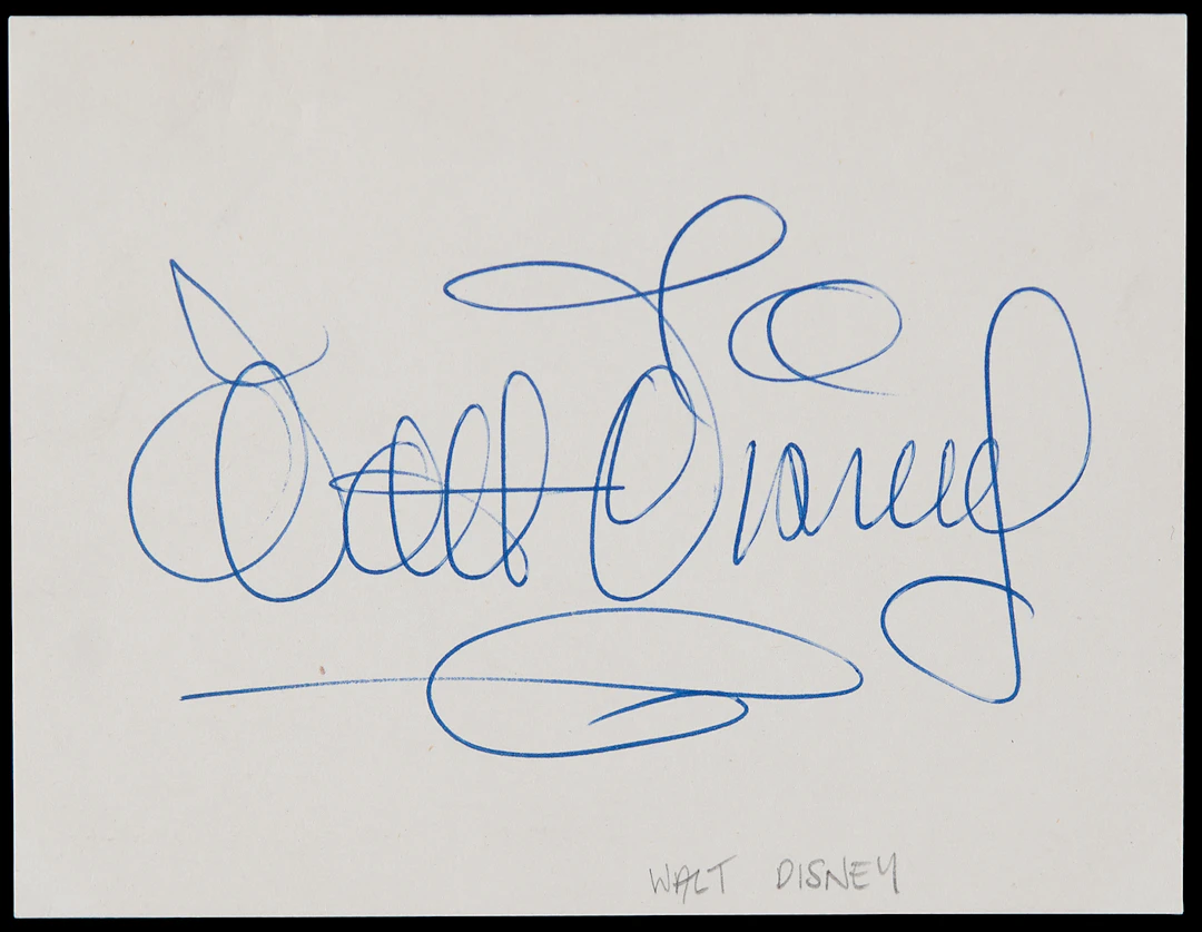 Walt Disney Signature