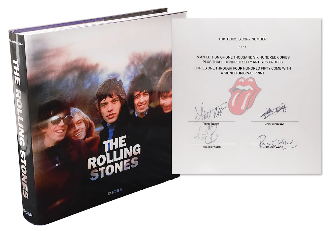Rolling Stones Signed ‘SUMO-Sized’ Book - The Rolling Stones (Ltd.
