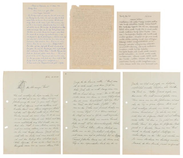 World War II: German Feldpost Collection of (250+) Covers and Letters