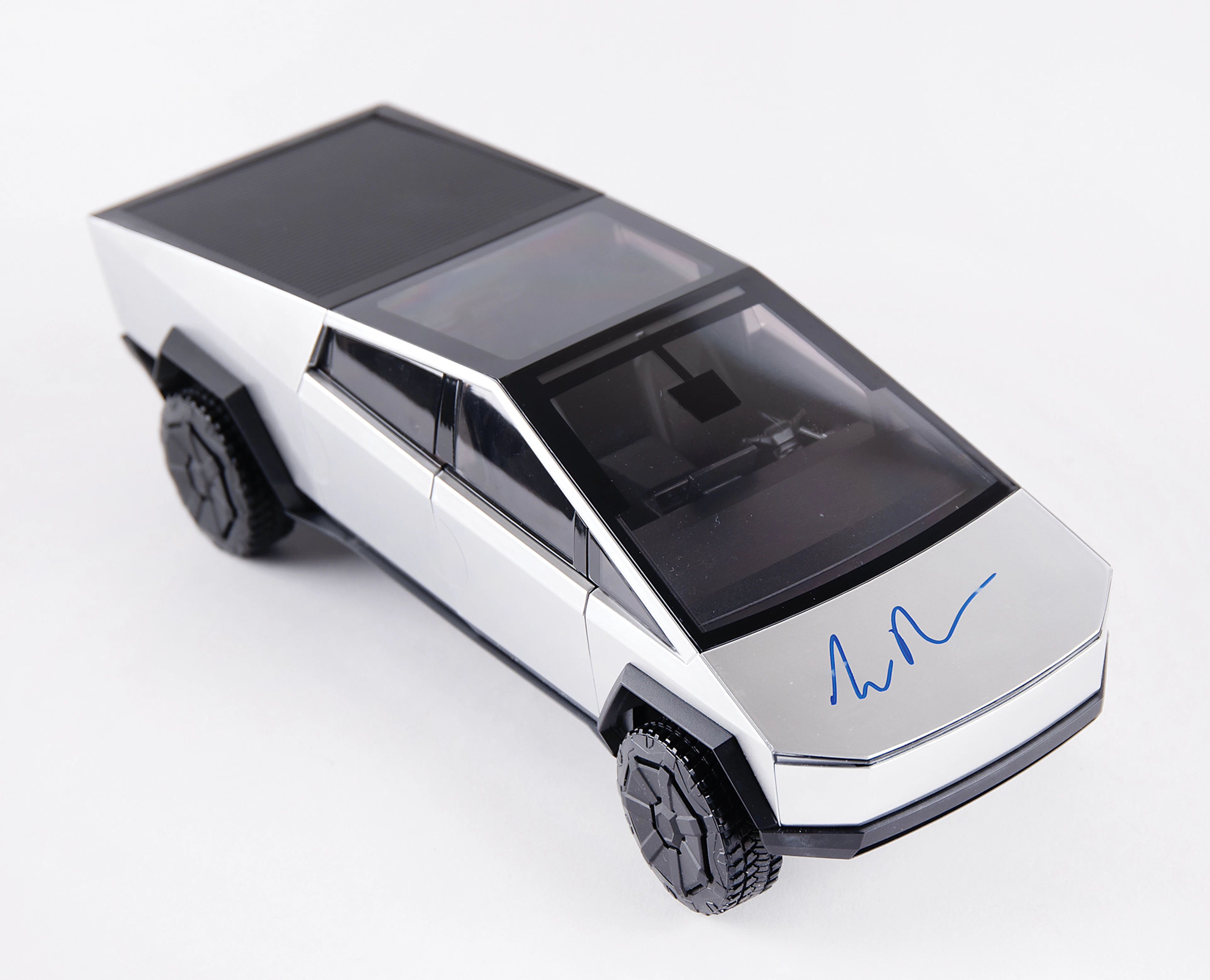 Elon Musk Signed Tesla 'Cybertruck' 1:18-Scale Model