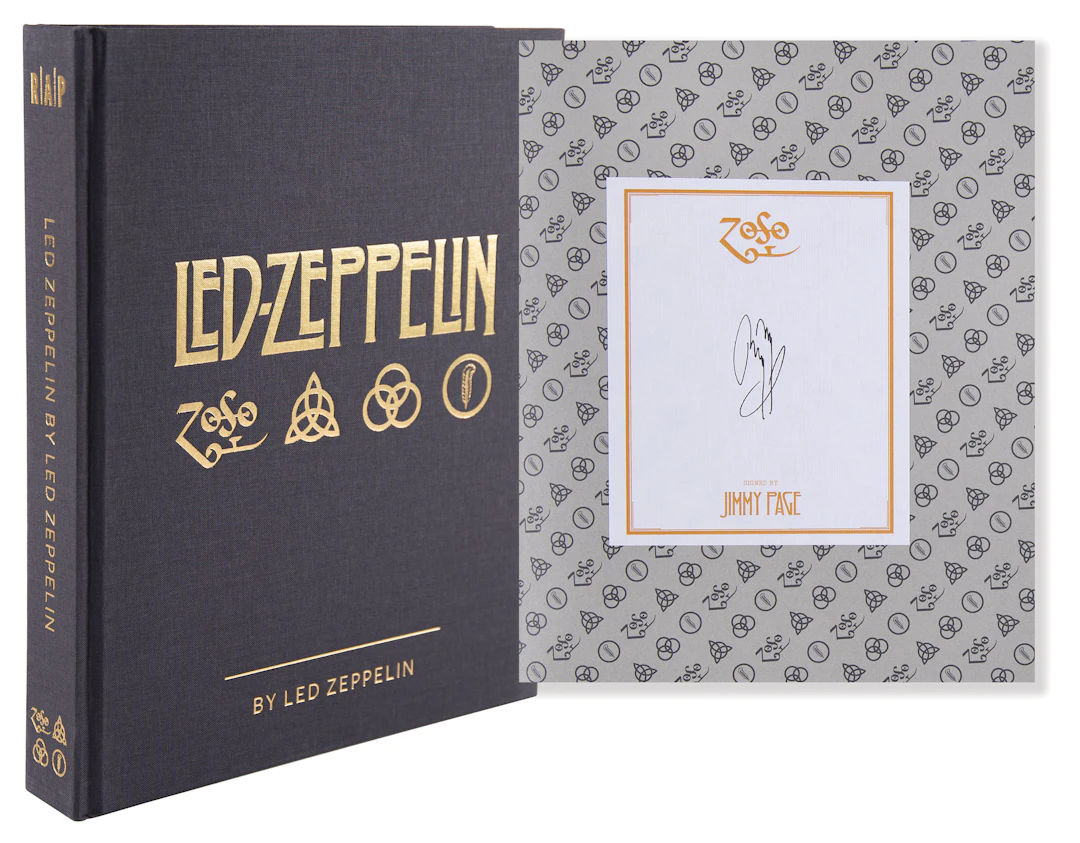 Led Zeppelin: Jimmy Page Signed Book - Led Zeppelin
