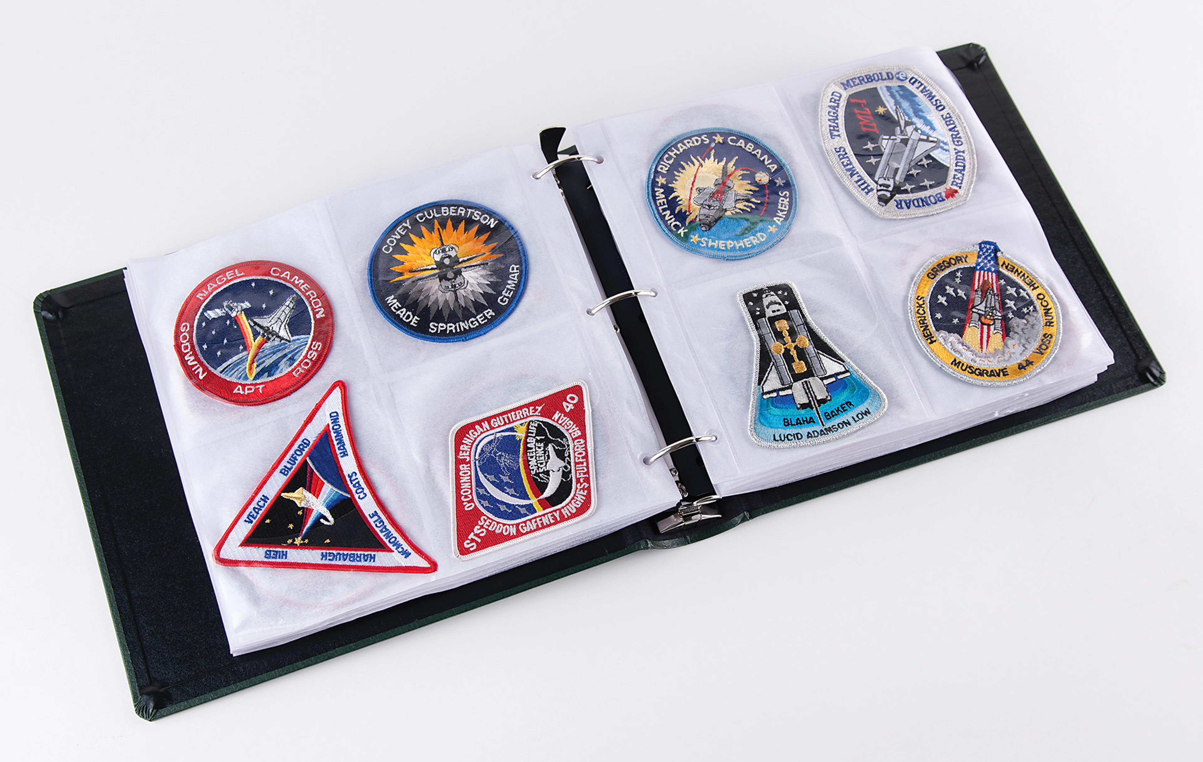 Space Shuttle Collection of (120) Mission Patches - STS-1 to STS-120