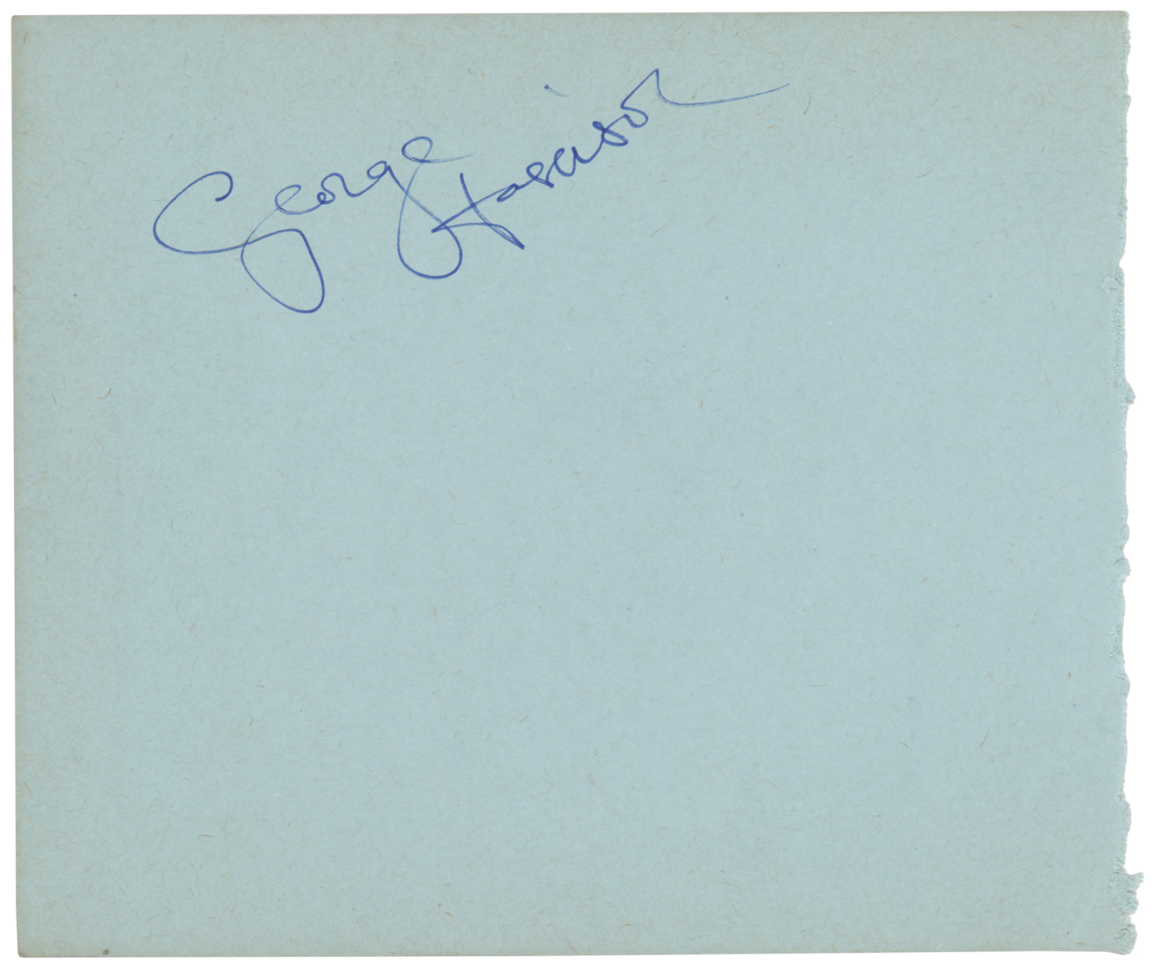 Beatles: George Harrison Signature