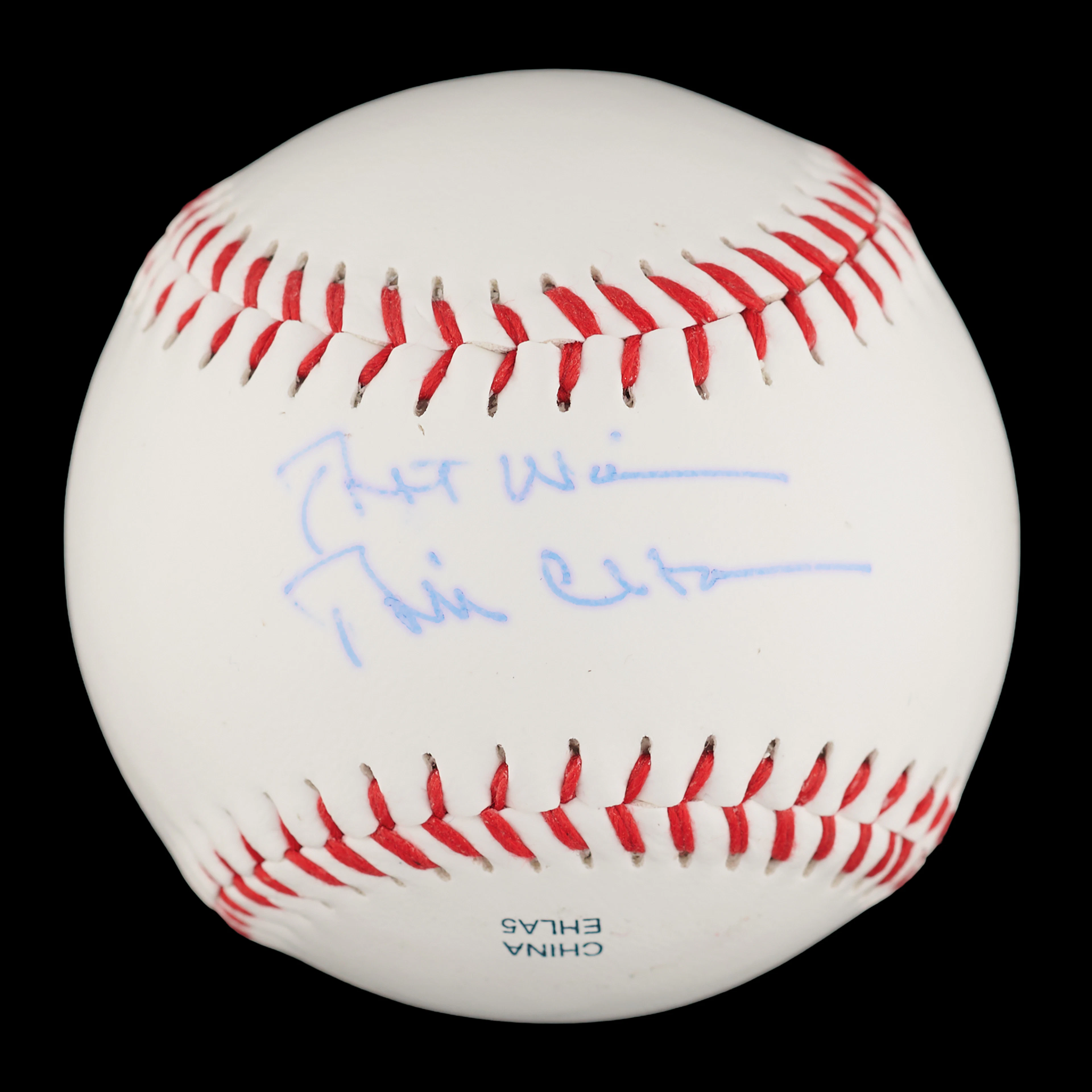 Bill Clinton Signed Baseball