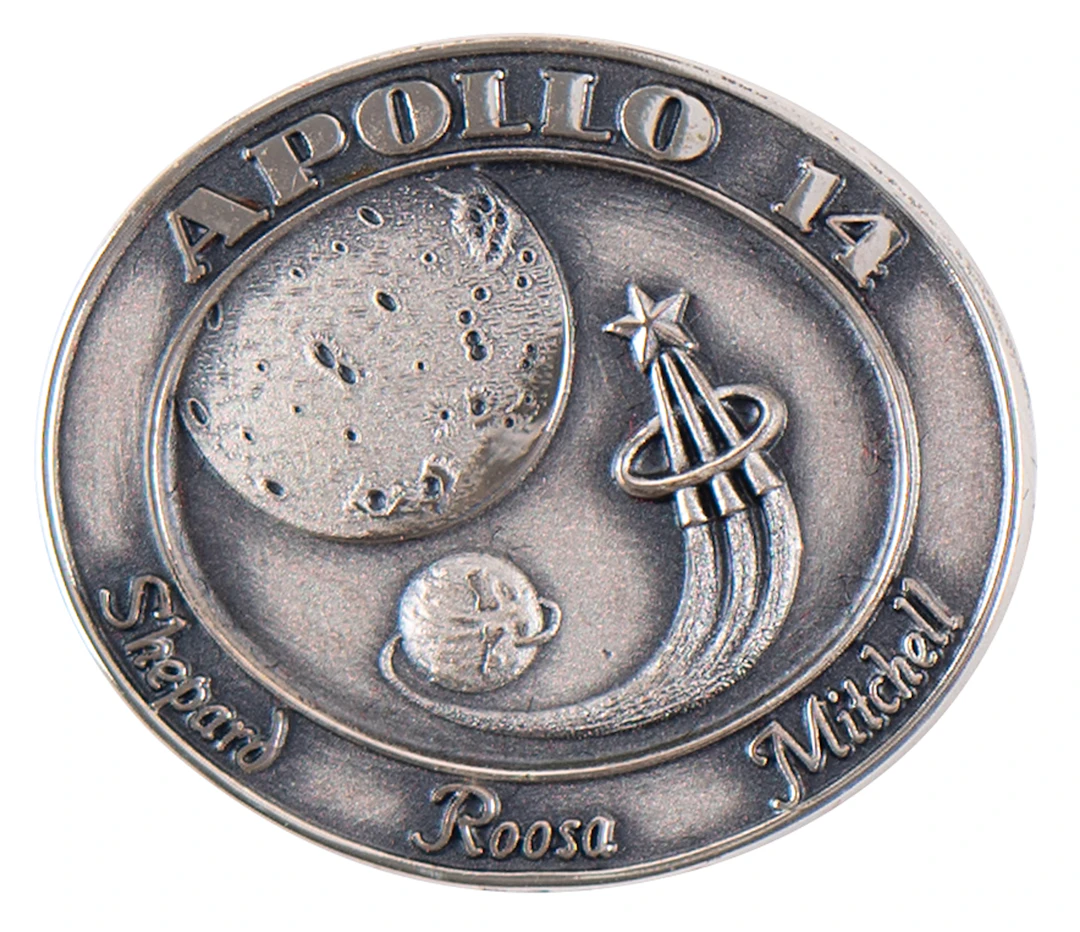 Apollo 14 Flown Robbins Medallion - From the Personal Collection of