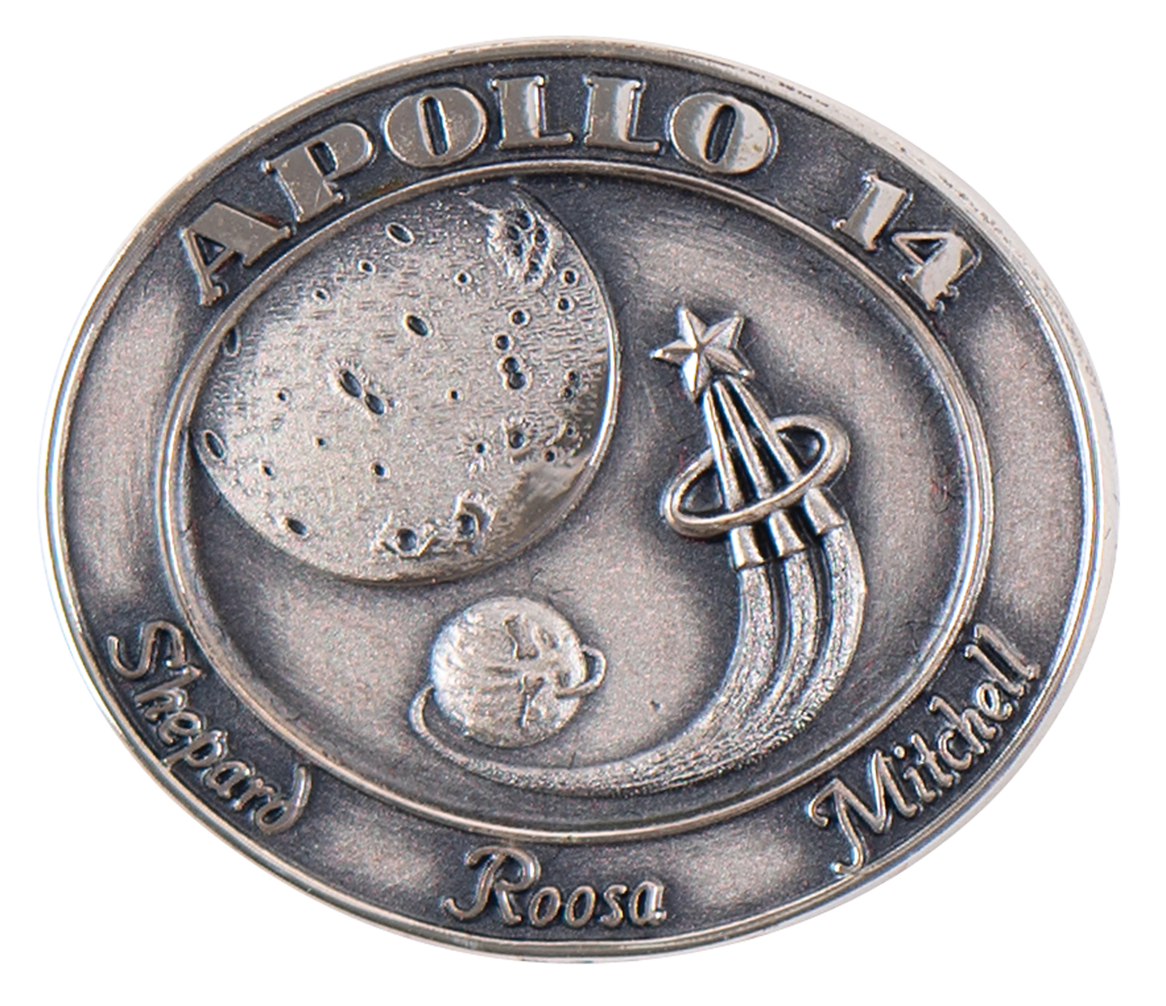 Apollo 14 Flown Robbins Medallion - From the Personal Collection of