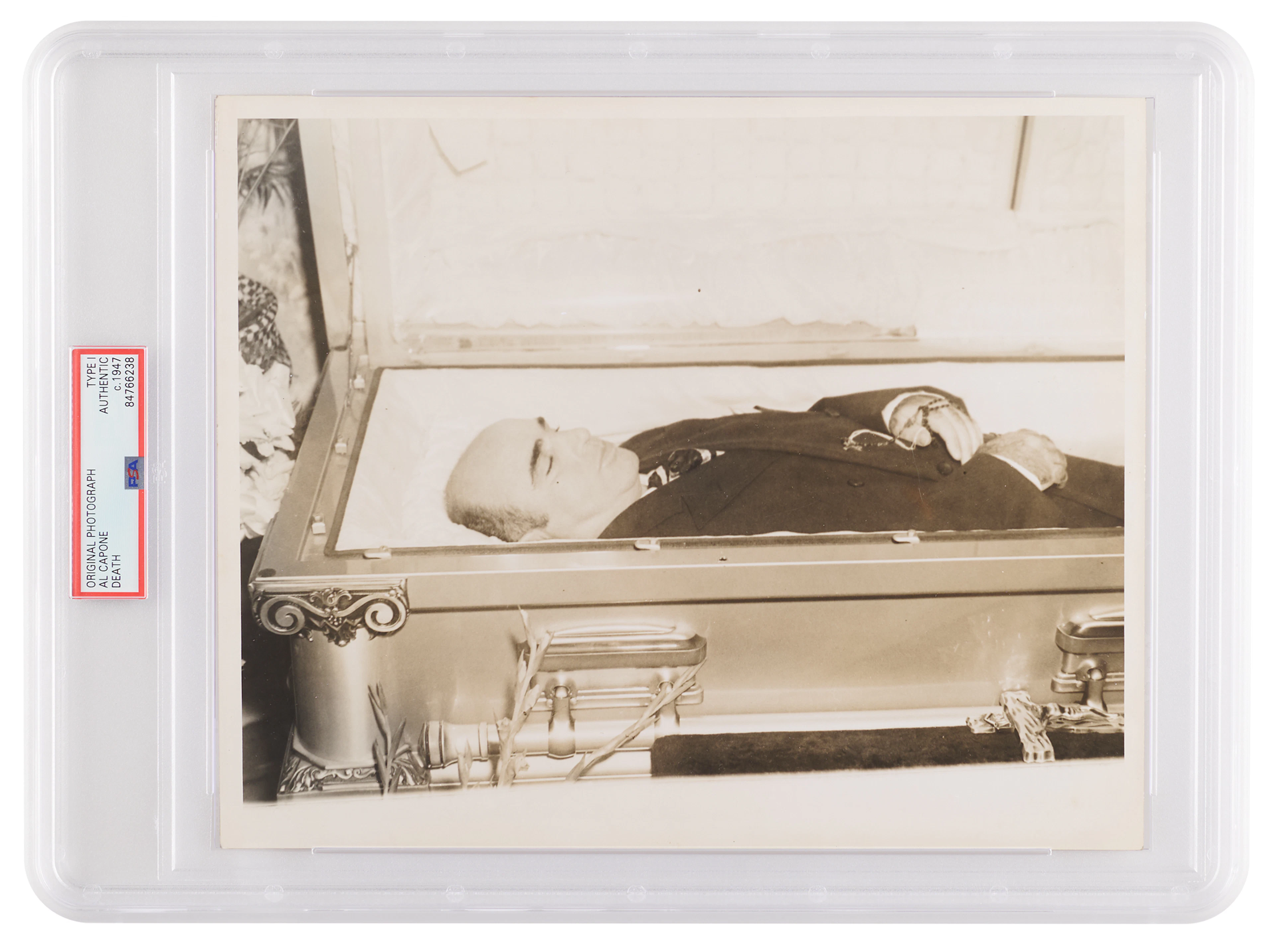 Al Capone Original Photograph - PSA Type I