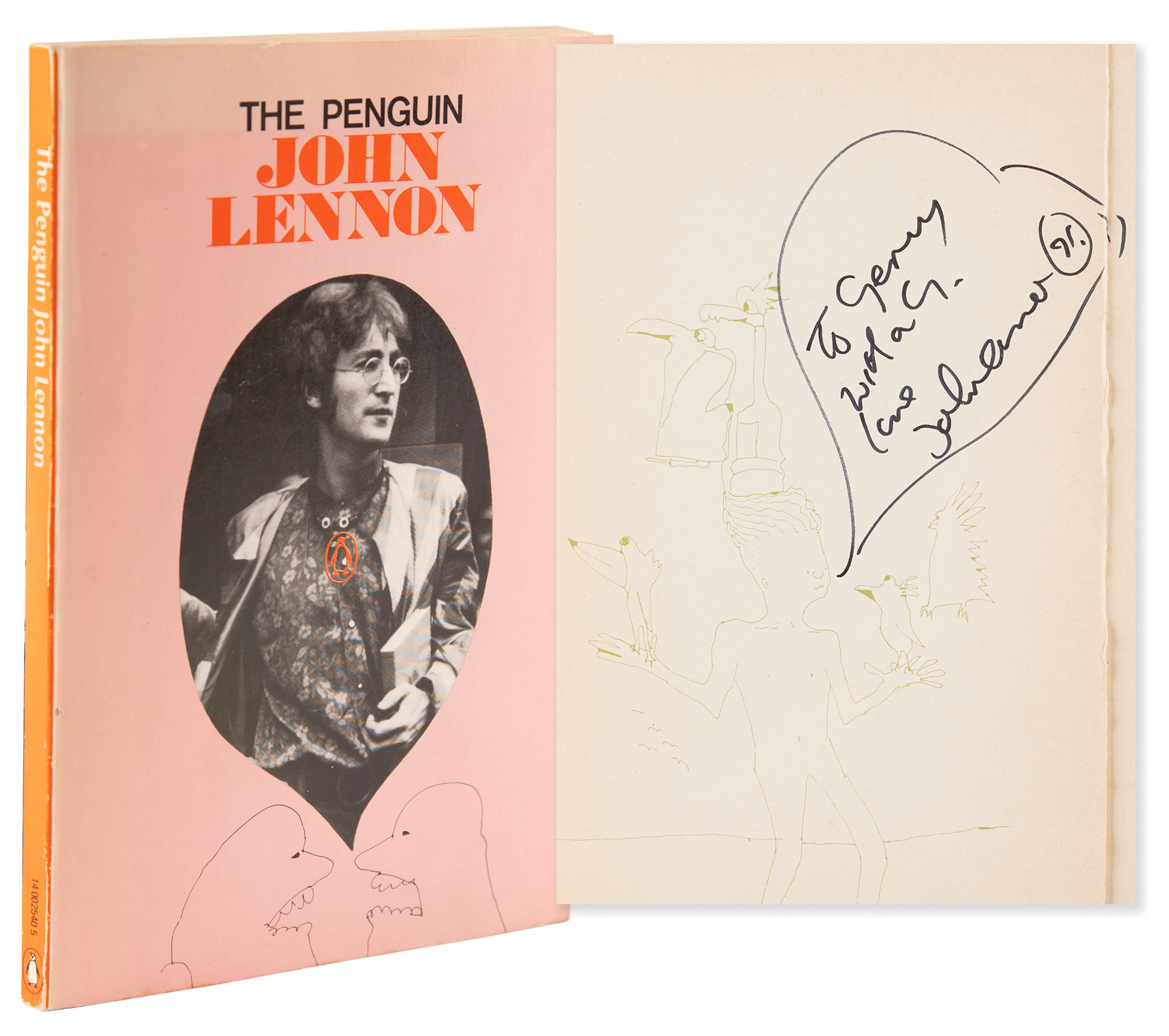 John Lennon Signed Book - The Penguin
