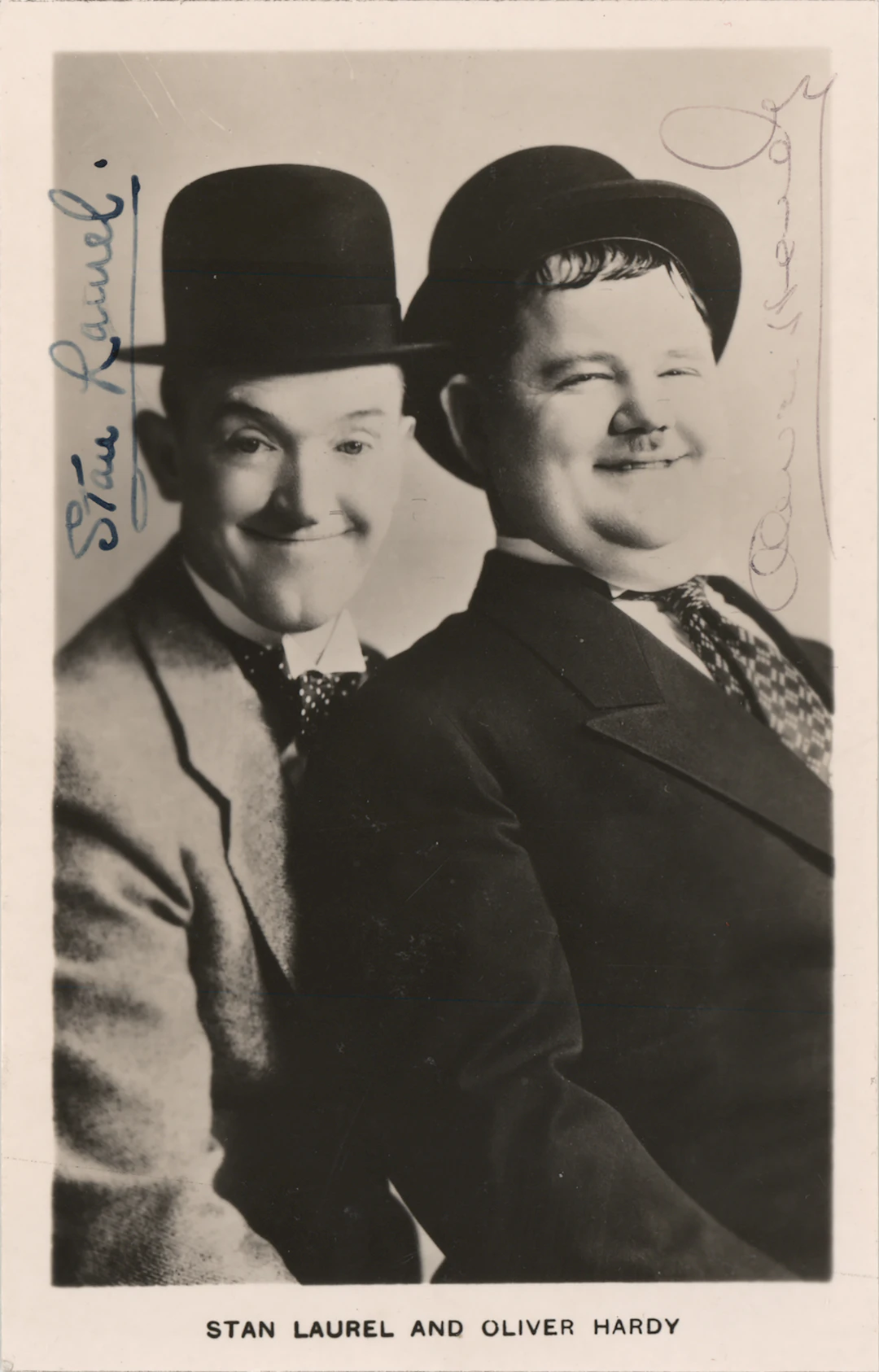 Laurel and Hardy Signed Photograph