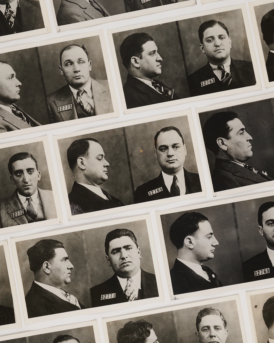 Cleveland Mafia Summit Collection of (19) Original Cleveland Police