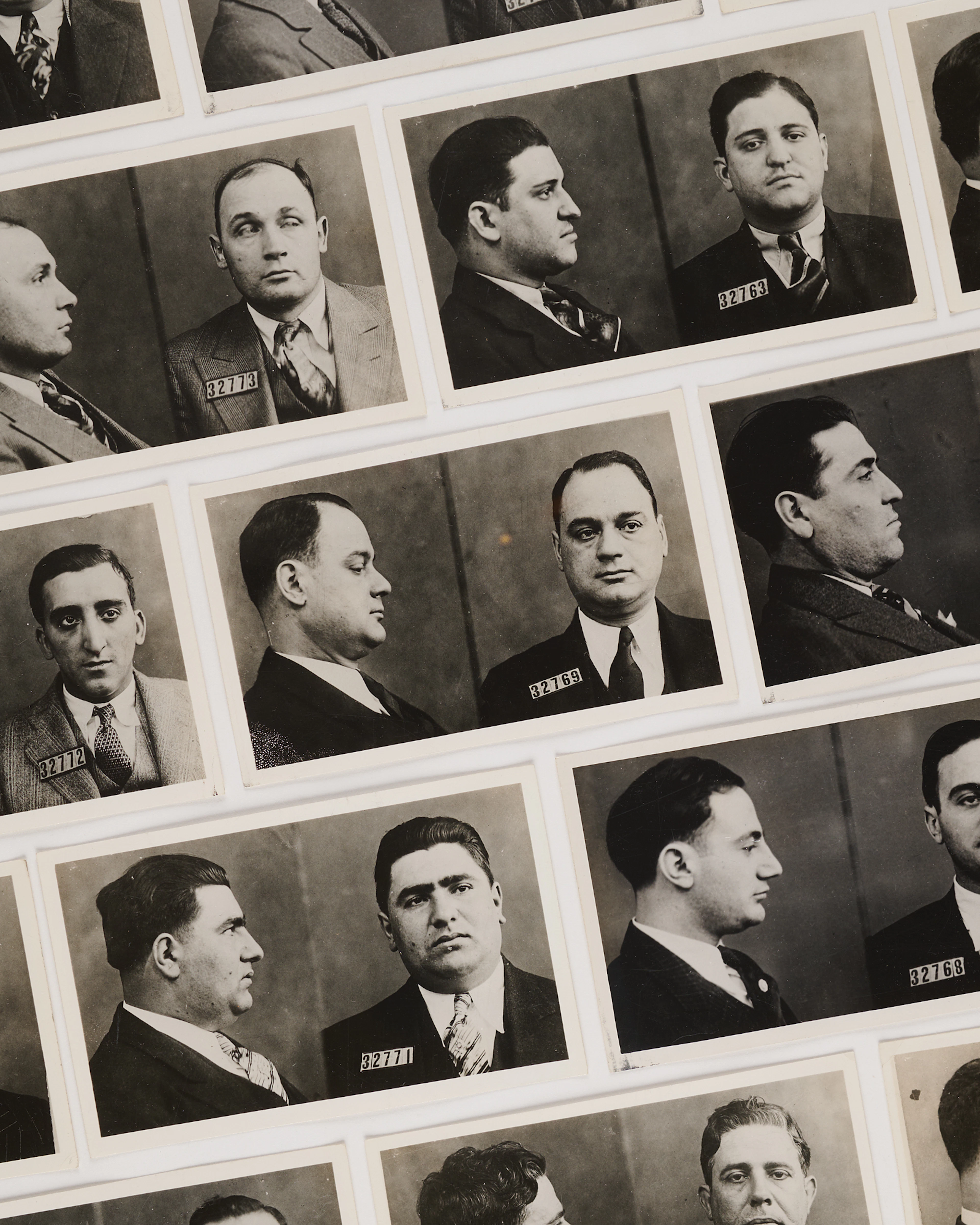 Cleveland Mafia Summit Collection of (19) Original Cleveland Police