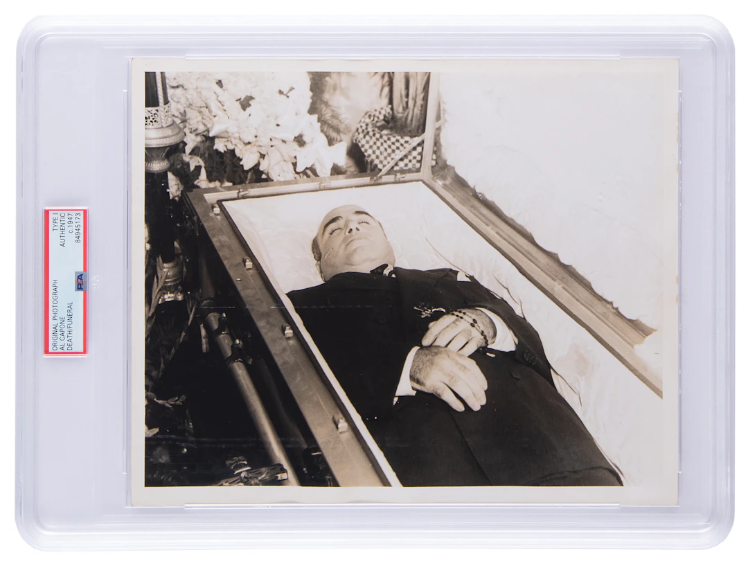 Al Capone Original Photograph - PSA Type I