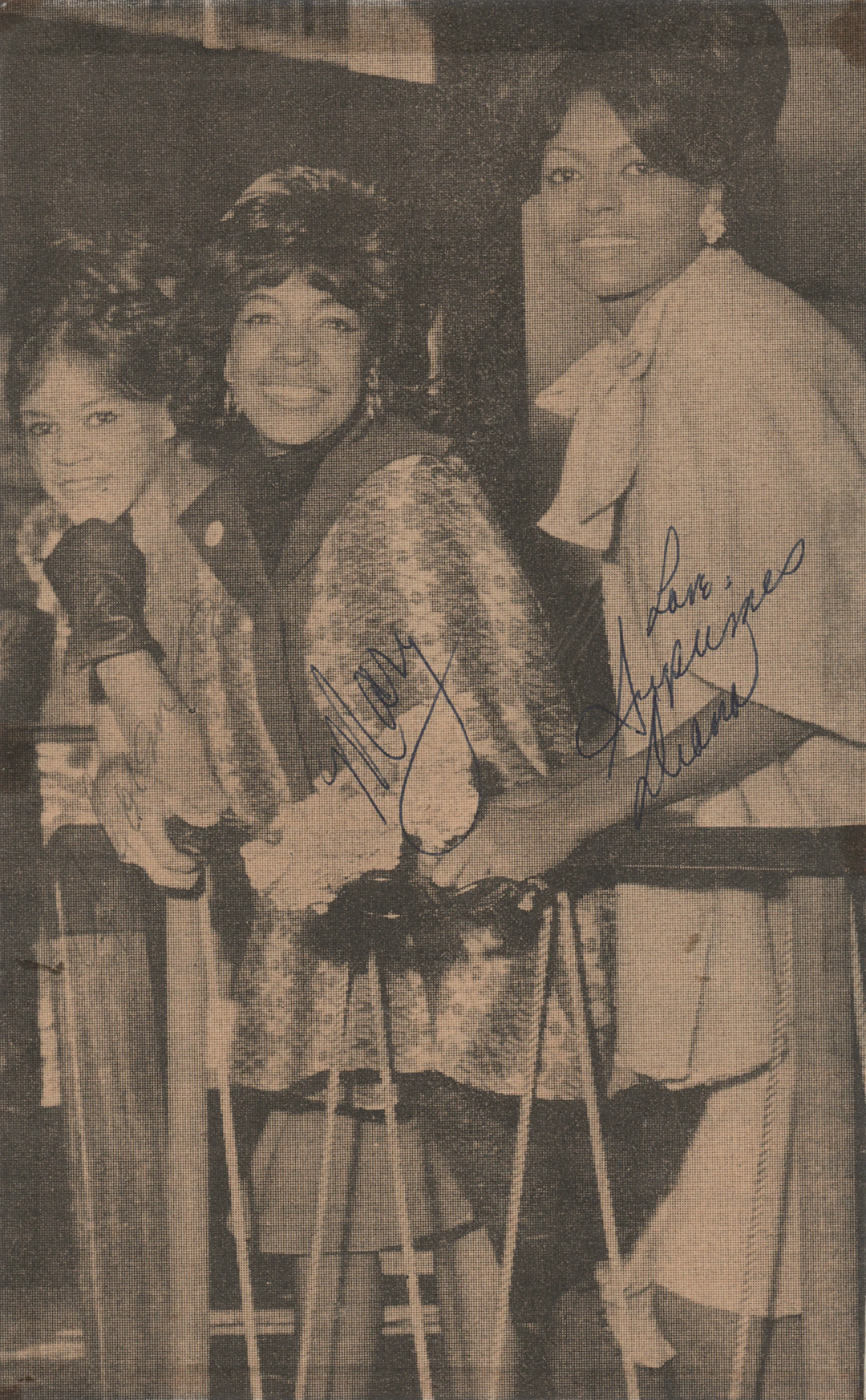 The Supremes Signed Photograph
