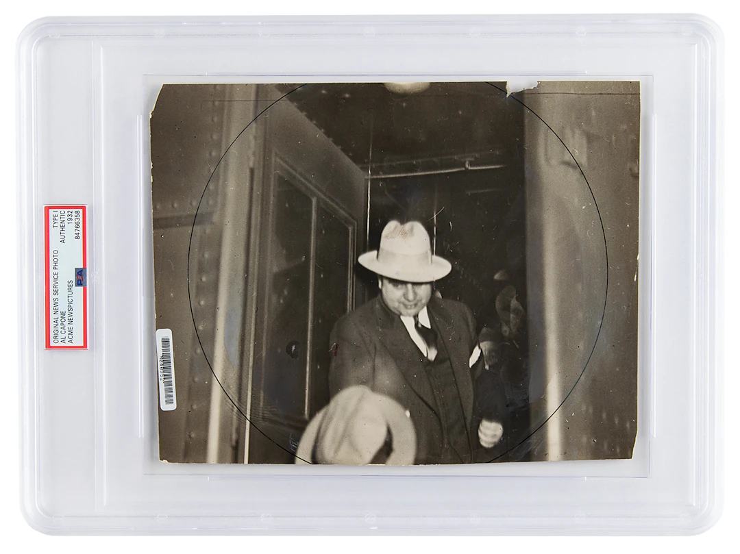 Al Capone Original Photograph - PSA Type I