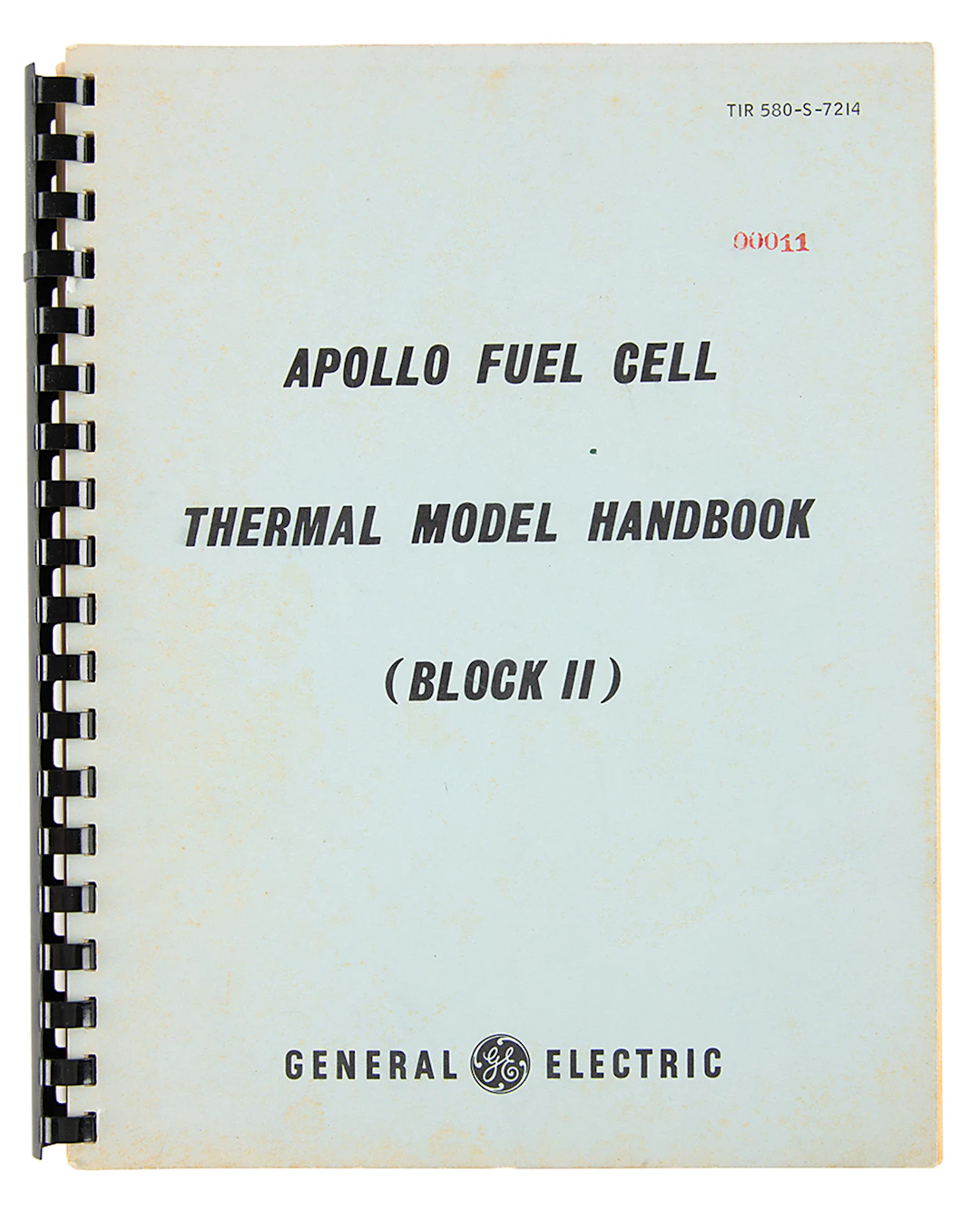 Apollo Fuel Cell Thermal Model Handbook (Block II)
