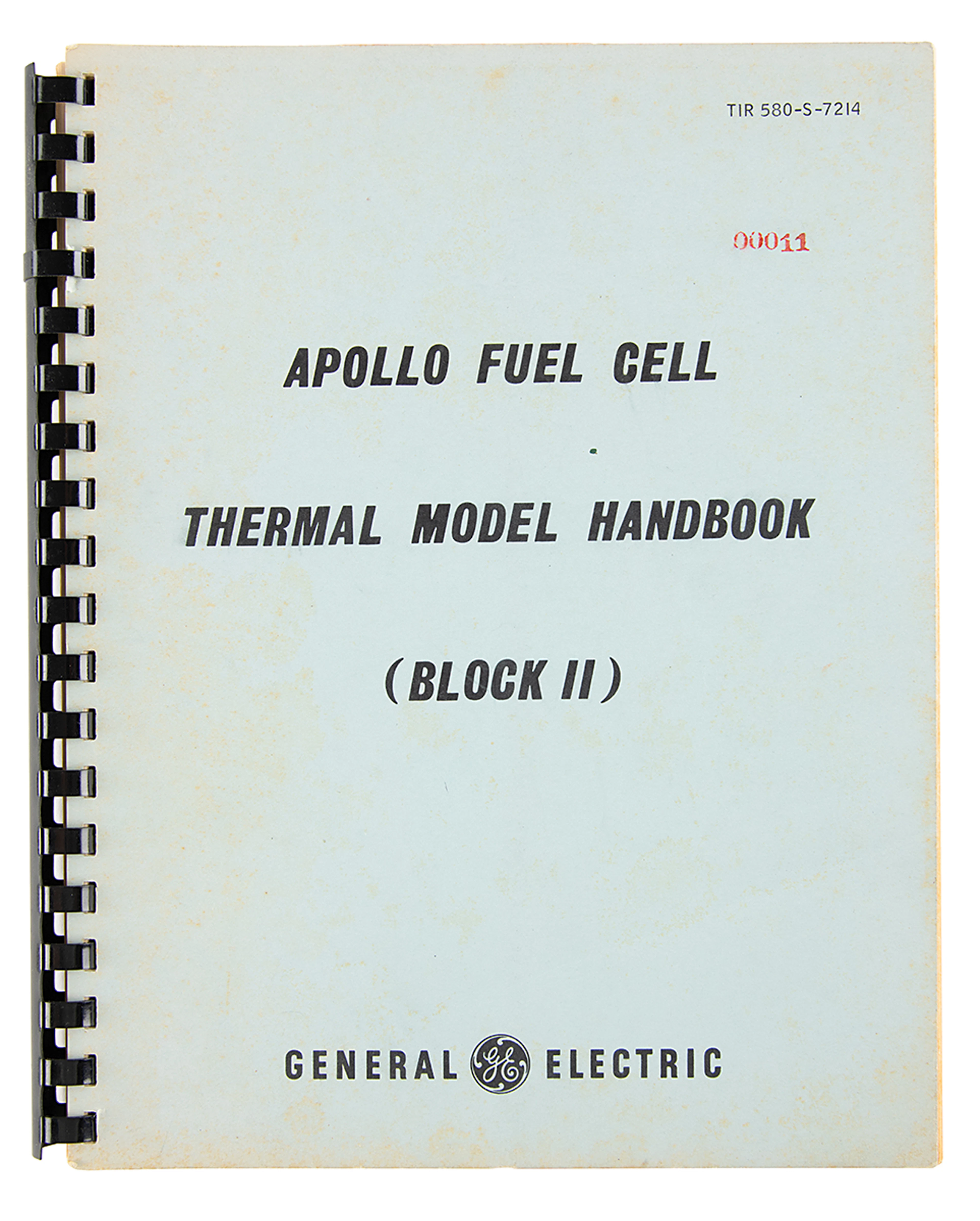 Apollo Fuel Cell Thermal Model Handbook (Block II)